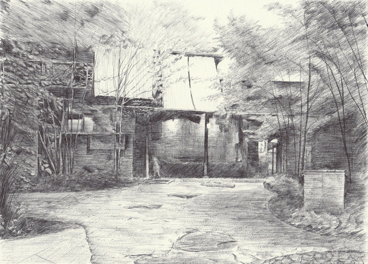 山奥の秘湯