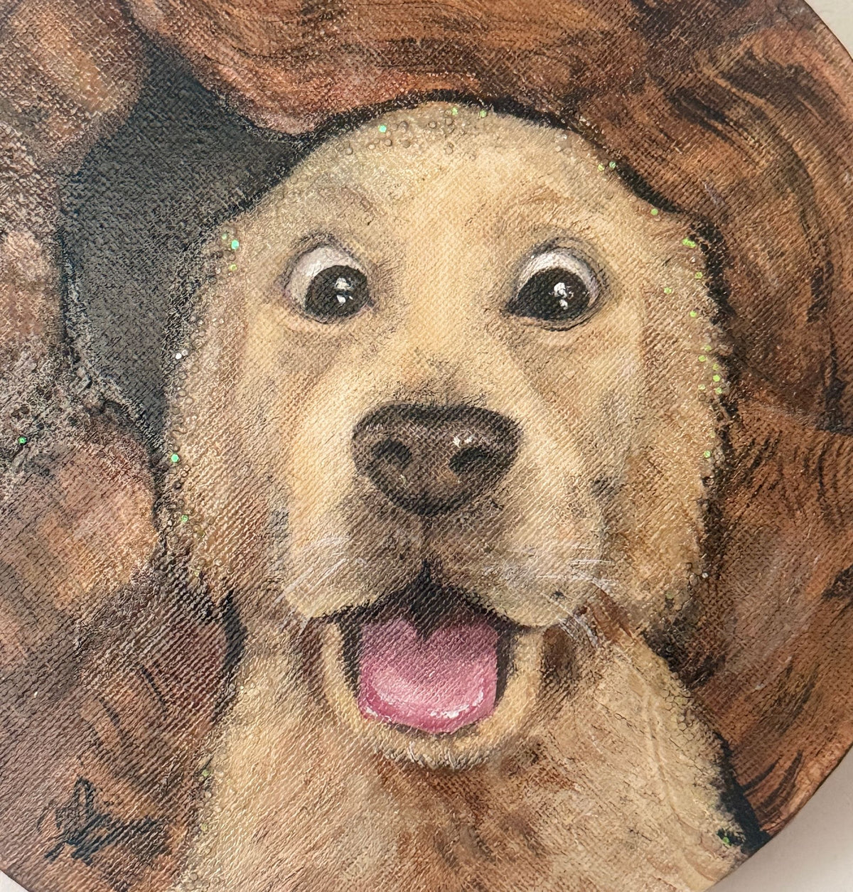 びっくり犬