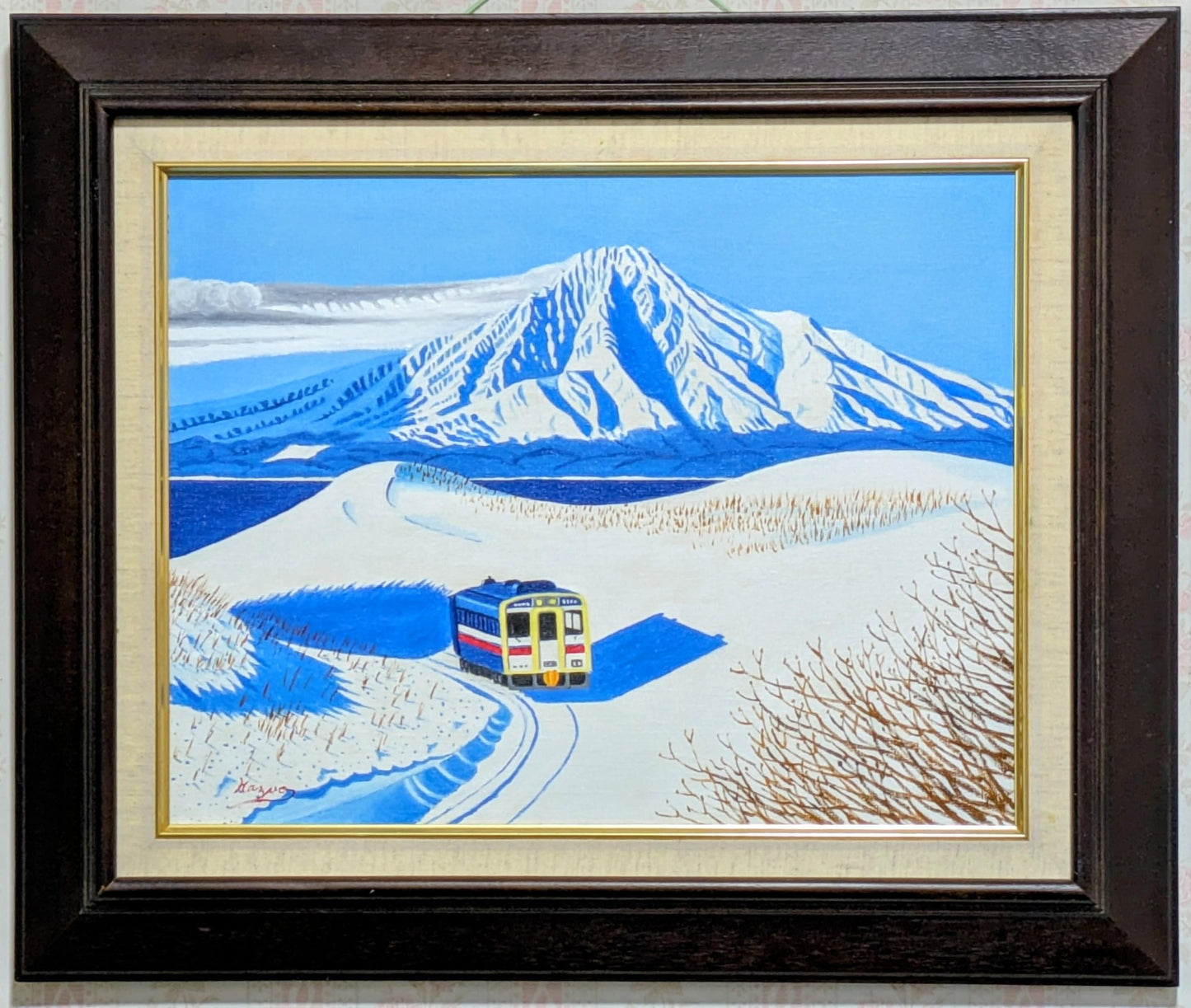 利尻島と走る電車2 - FROM ARTIST