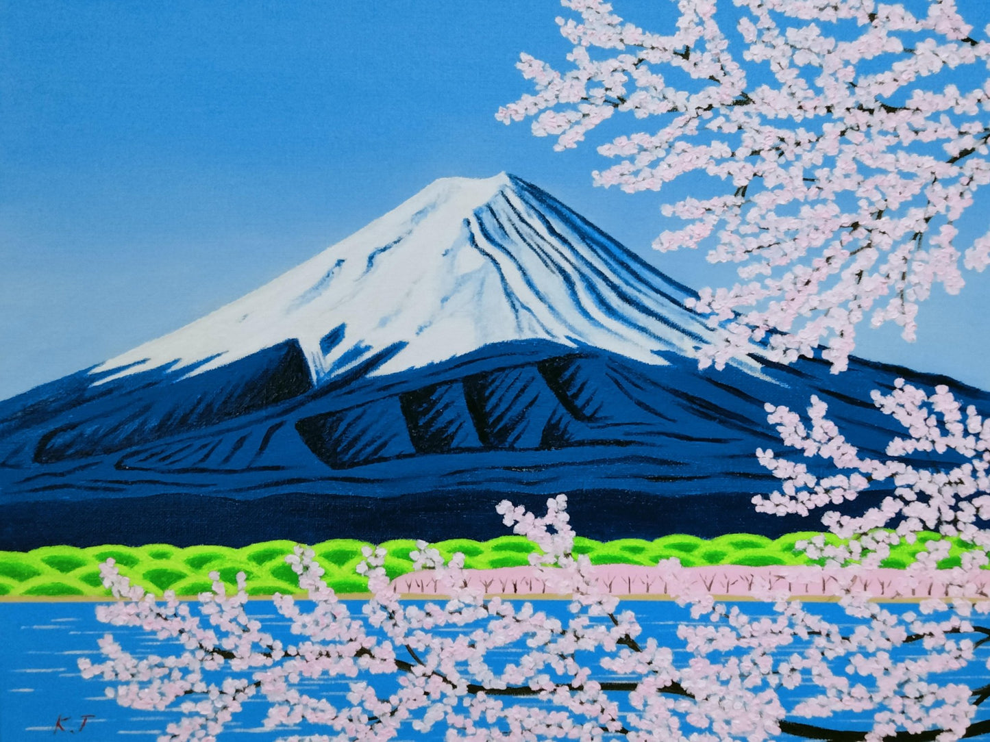 富士山と桜2 - FROM ARTIST