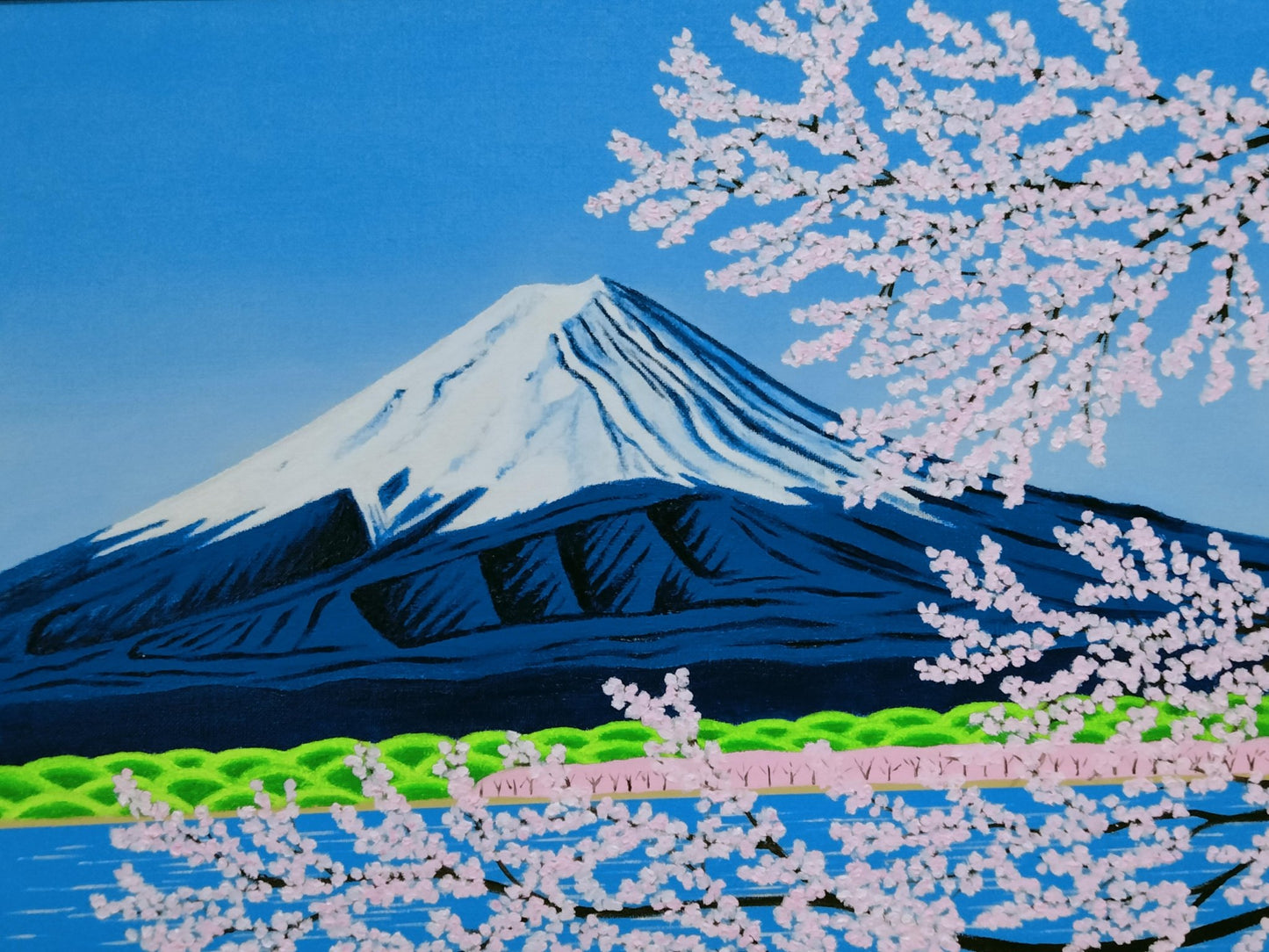 富士山と桜2 - FROM ARTIST