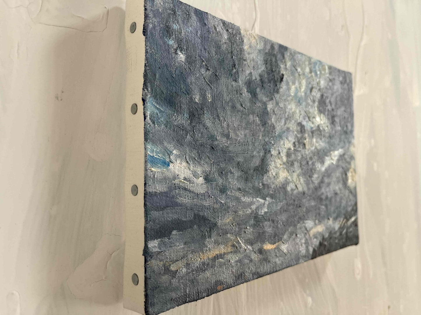 原画・油彩「近所の風景 20265」絵画・サムホール(16×23㎝)アート・キャンバス - FROM ARTIST