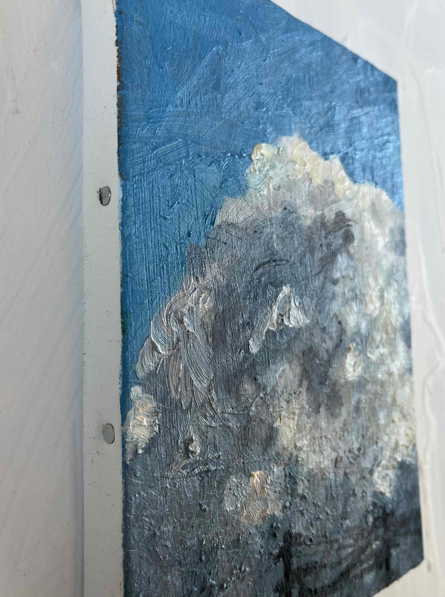 原画・油彩「近所の風景 20266」絵画・サムホールサイズ (16×23㎝)アート・キャンバス - FROM ARTIST
