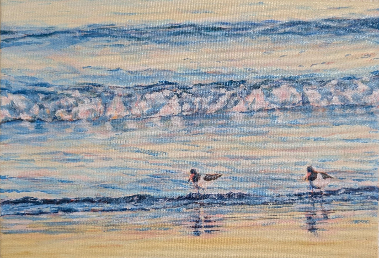 『2羽と海(Two birds and the sea)』 - FROM ARTIST