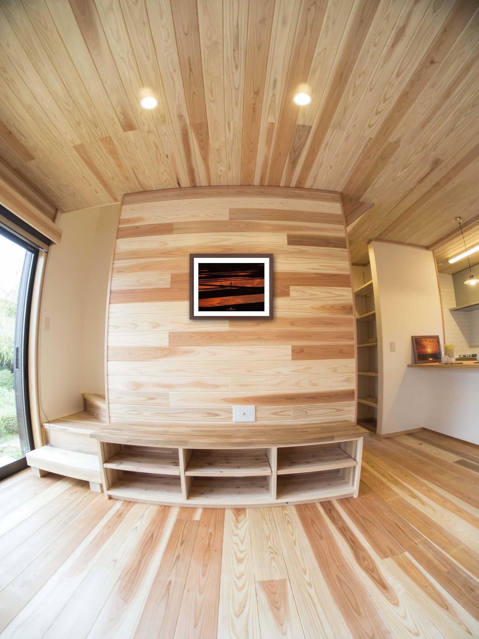 【額付アート写真/A3ノビ】CULTIVATOR OF CLOUDS(雲を耕す人) - FROM ARTIST