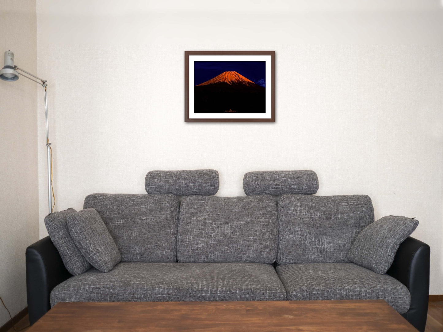 【額付アート写真/A3ノビ】ORANGE FUJI MOUNTAIN(オレンジ富士山) - FROM ARTIST