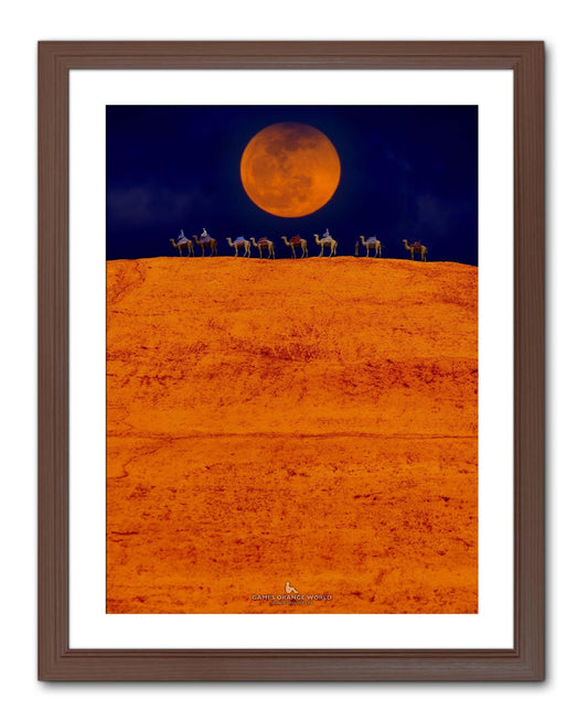 【額付アート写真/A3ノビ】ORANGE JOURNEY(SWPA2016受賞作品) - FROM ARTIST