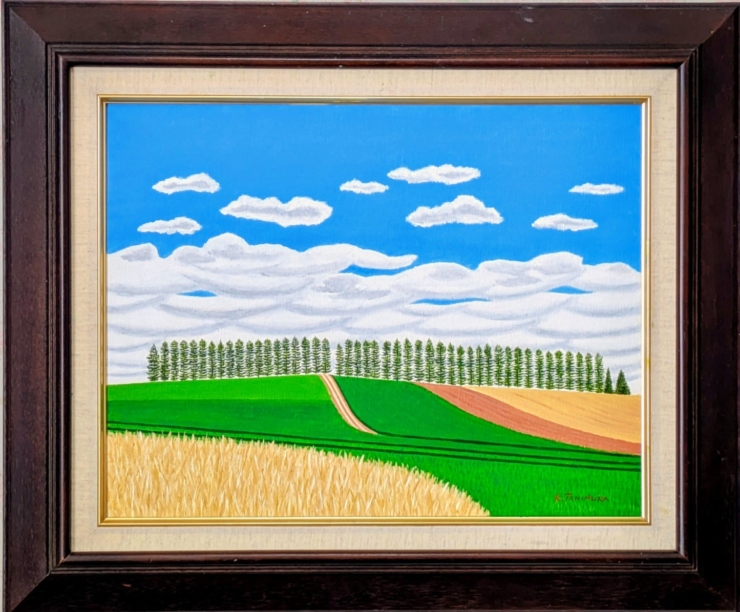 美瑛マイルドセブンの丘・F6キャンバスのみの - FROM ARTIST