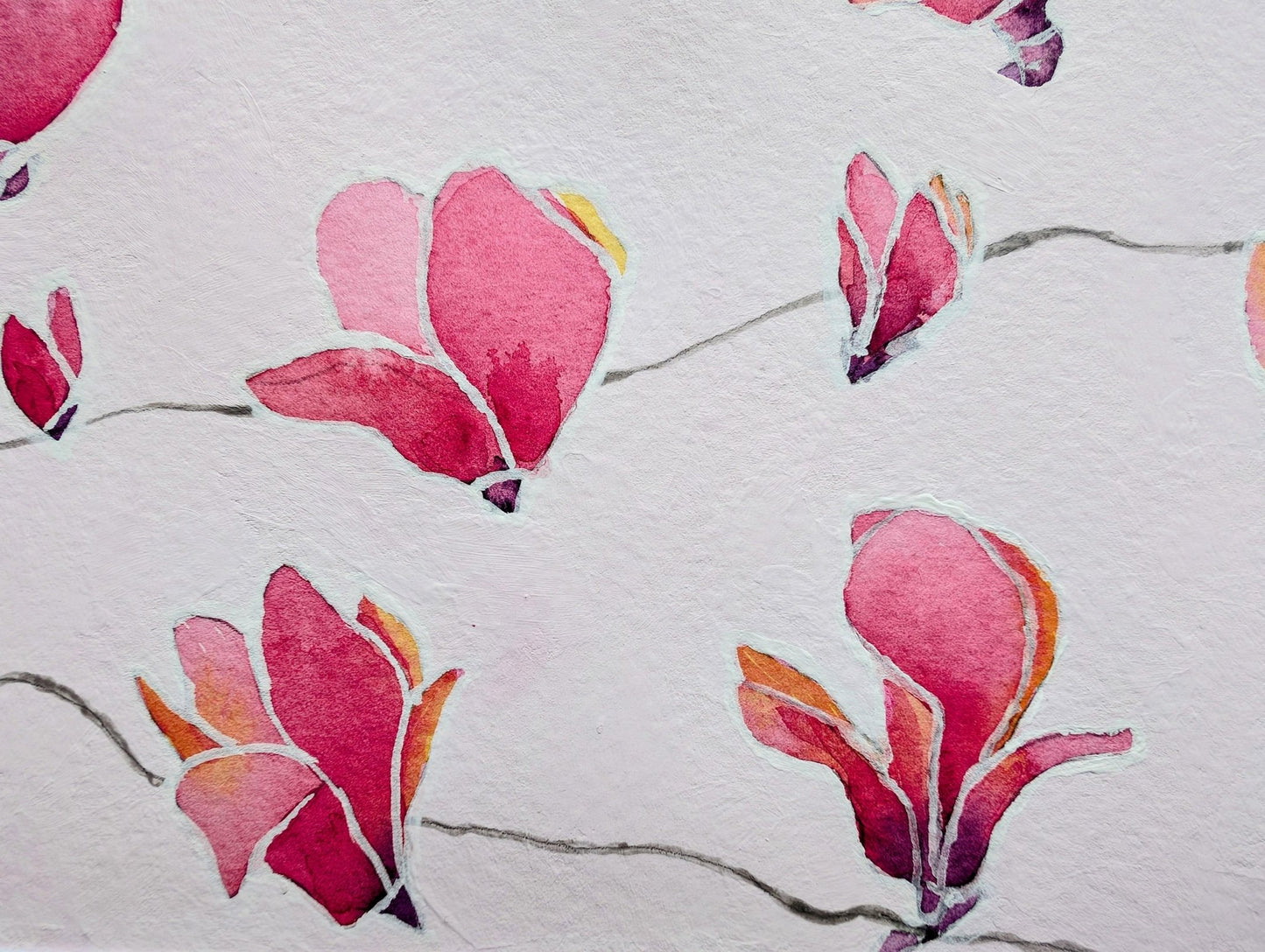 『蝶のように舞う、木蓮(Magnolia, dancing like butterflies)』 - FROM ARTIST