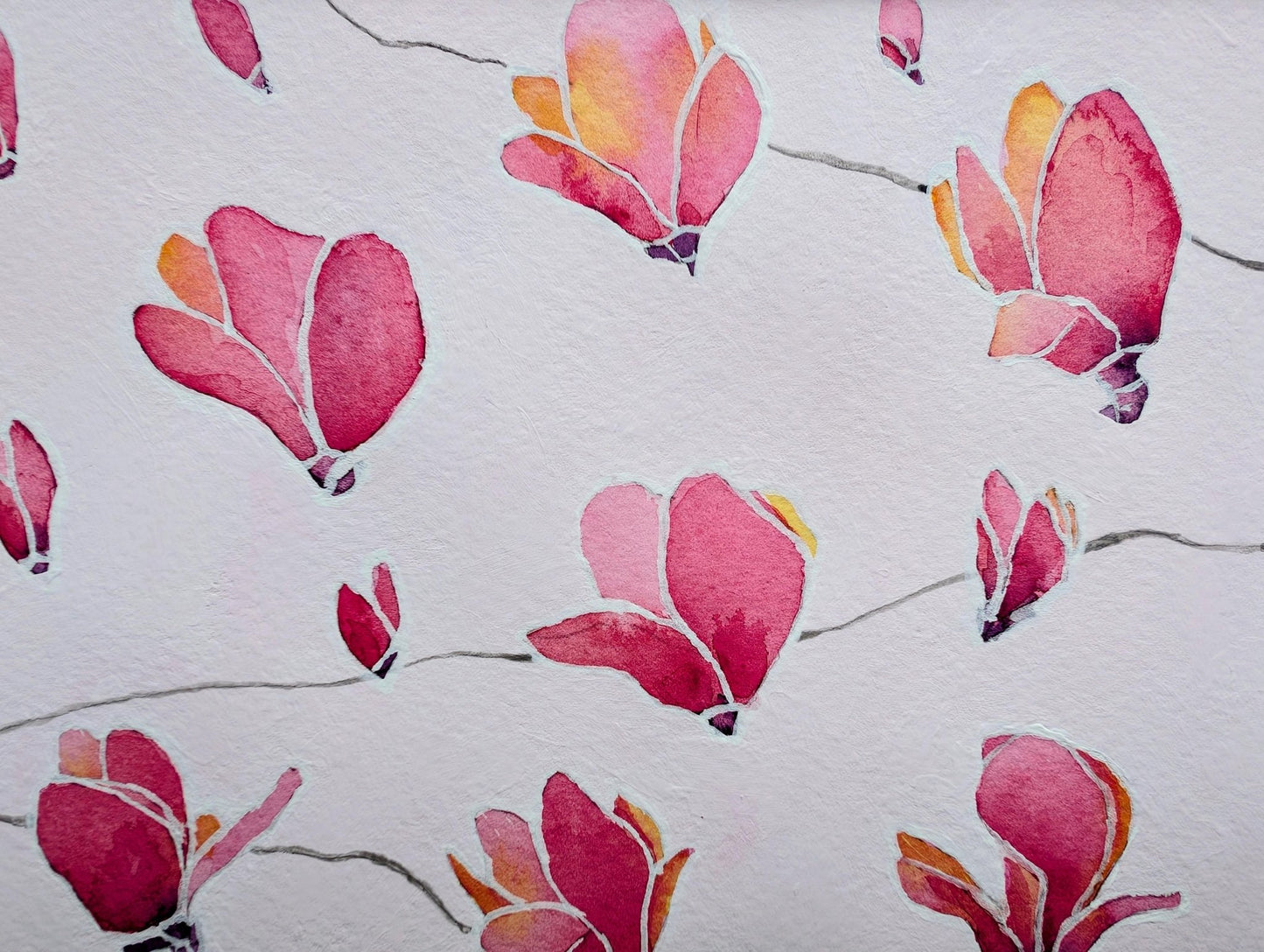 『蝶のように舞う、木蓮(Magnolia, dancing like butterflies)』 - FROM ARTIST