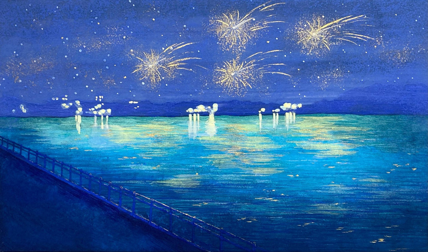 meteor shower - FROM ARTIST
