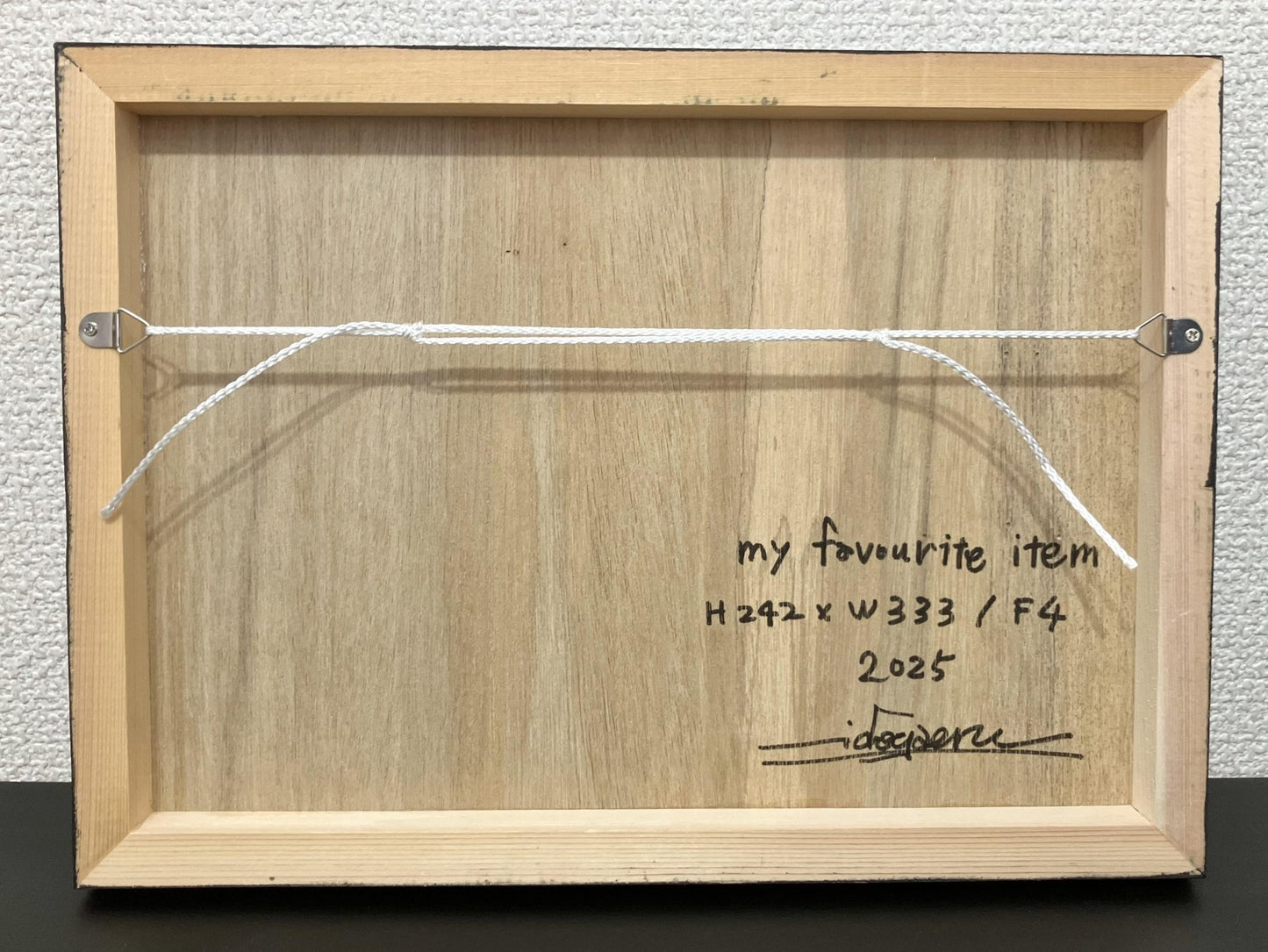 my favourite item - FROM ARTIST