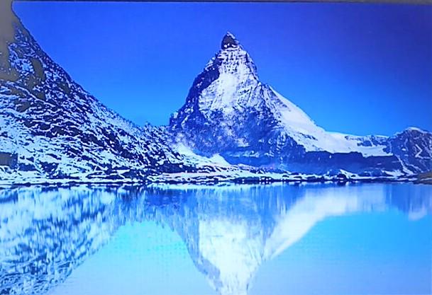 立体絵画「冬のマッターホルン」 - FROM ARTIST