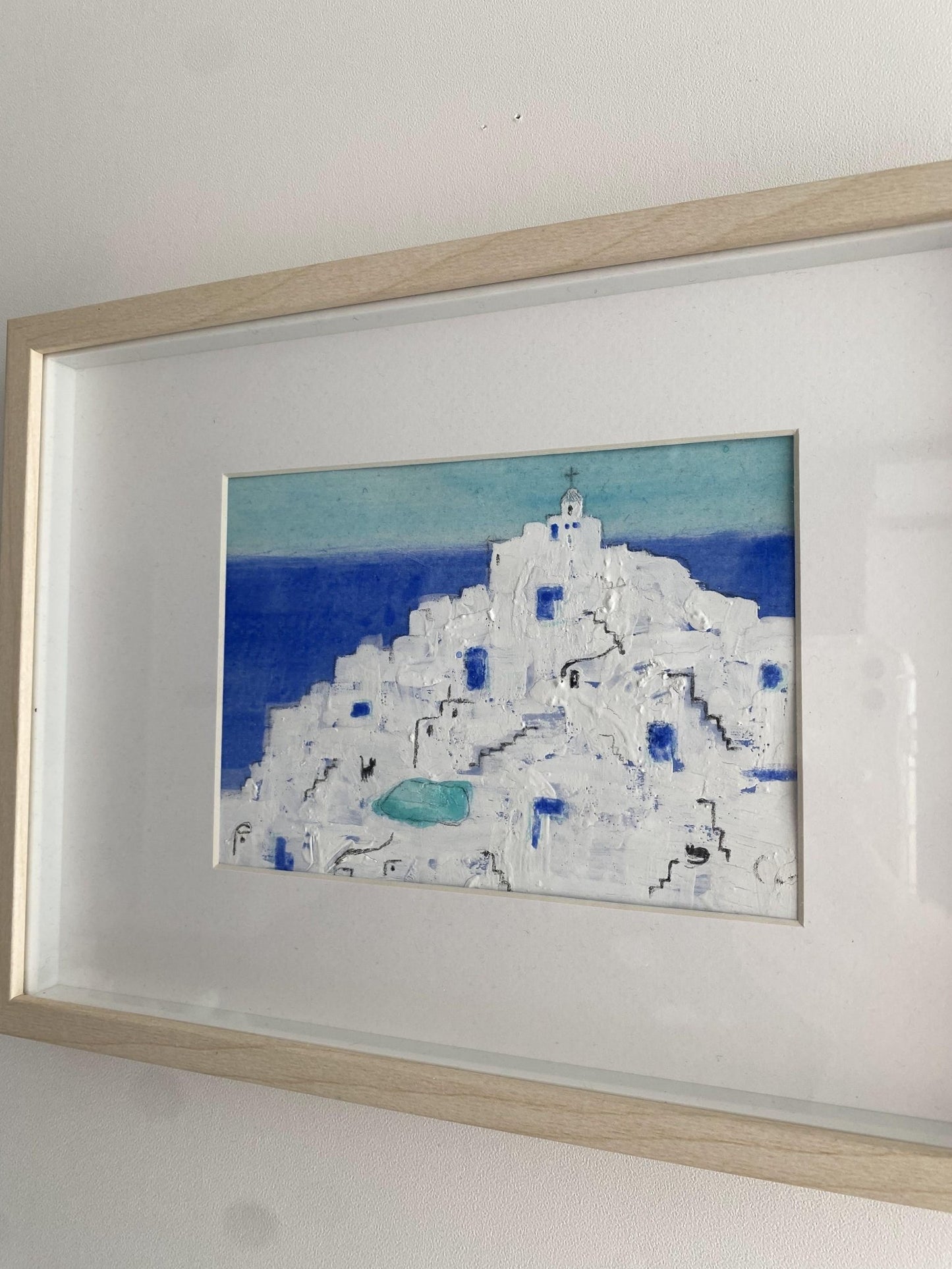 青い海とギリシアの街 サントリーニ - FROM ARTIST
