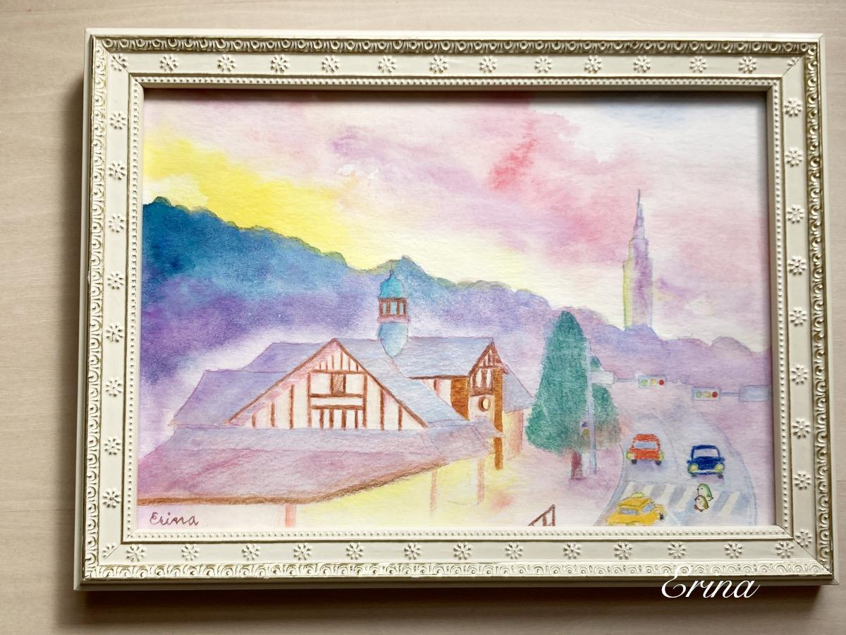 旧原宿駅舎と夕暮れの風景 - FROM ARTIST