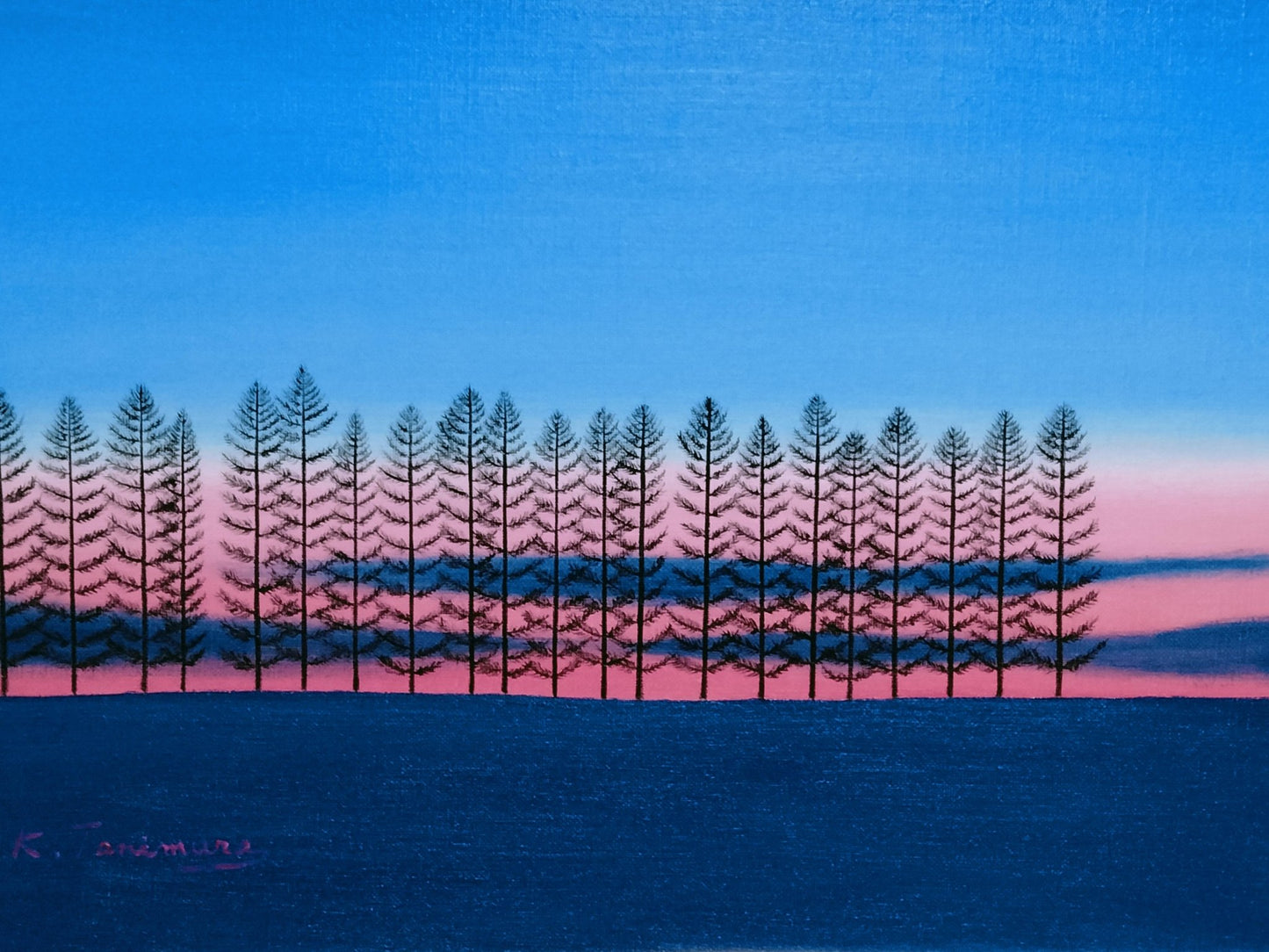 美瑛 夕暮れのマイルドセブンの丘 - FROM ARTIST