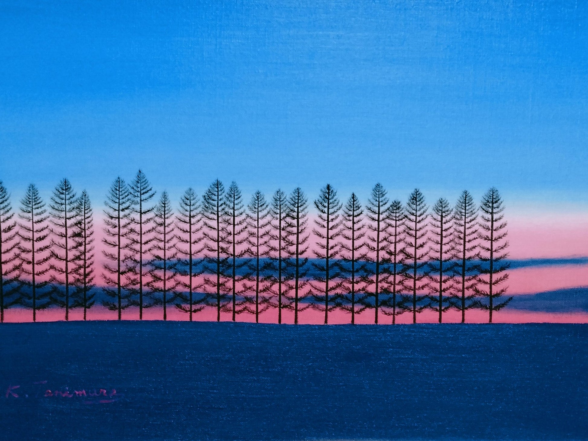 美瑛 夕暮れのマイルドセブンの丘 - FROM ARTIST