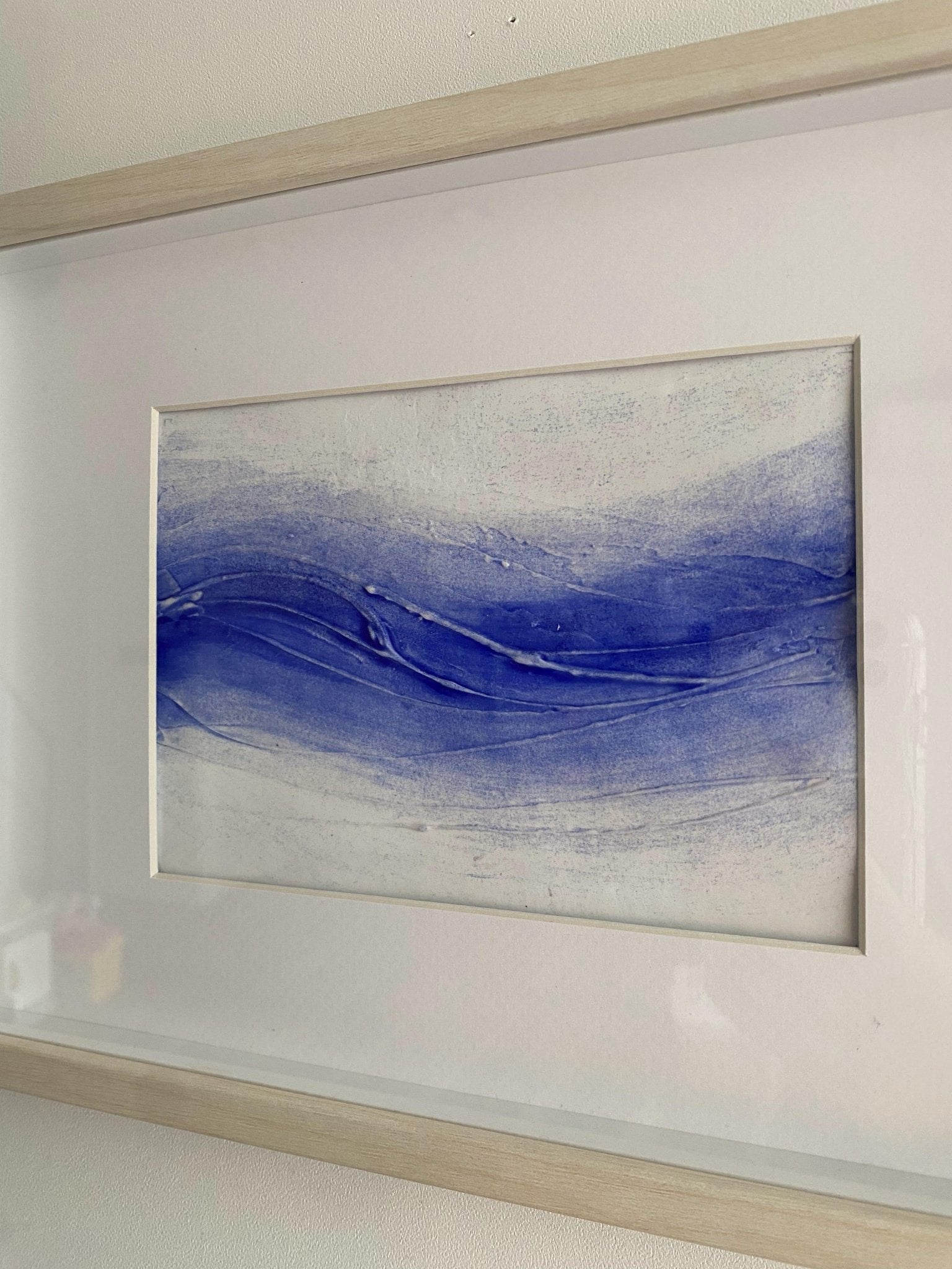 切り取られた波 青い流れと水の記憶 ヨコ - FROM ARTIST