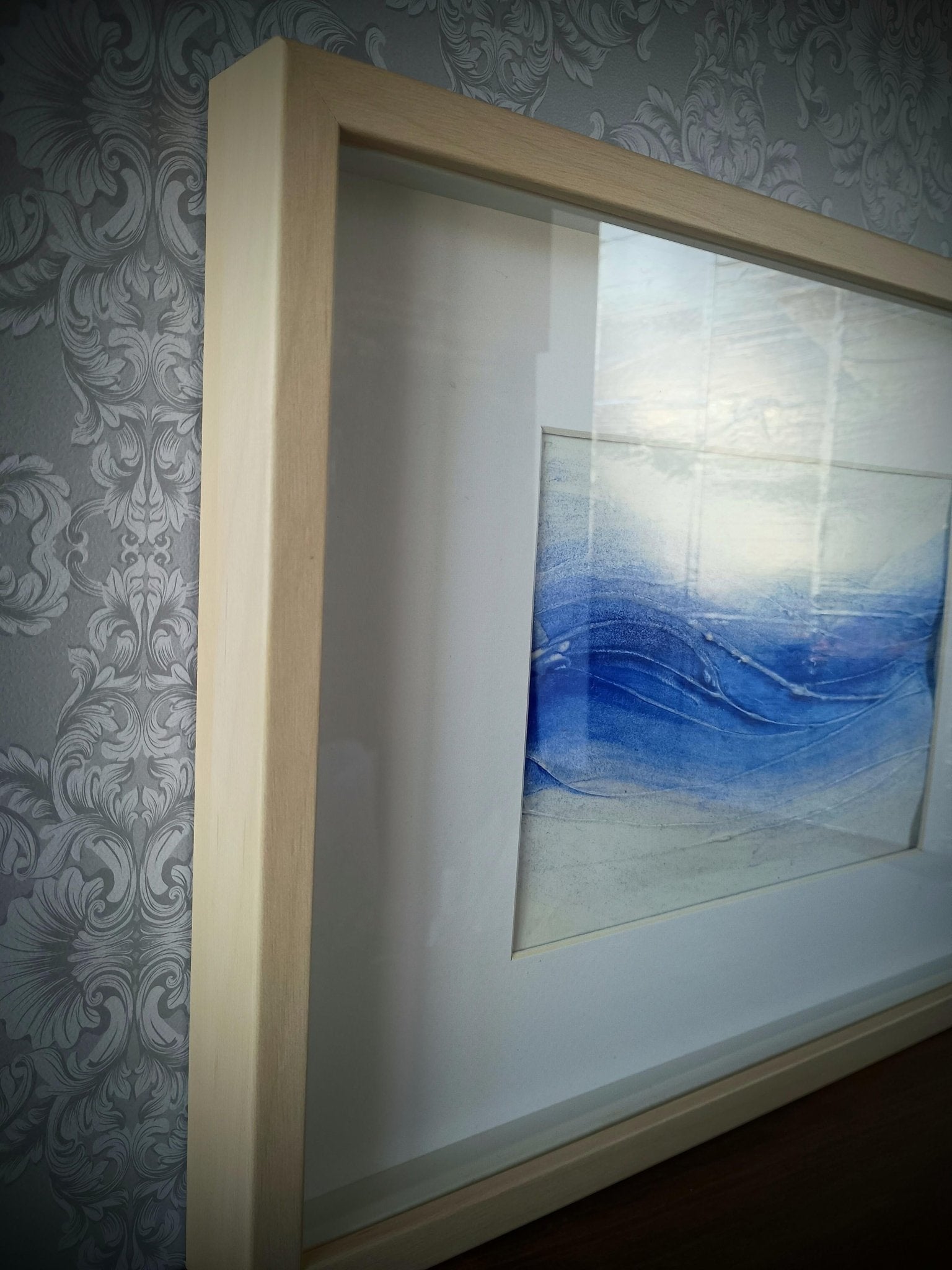 切り取られた波 青い流れと水の記憶 ヨコ - FROM ARTIST
