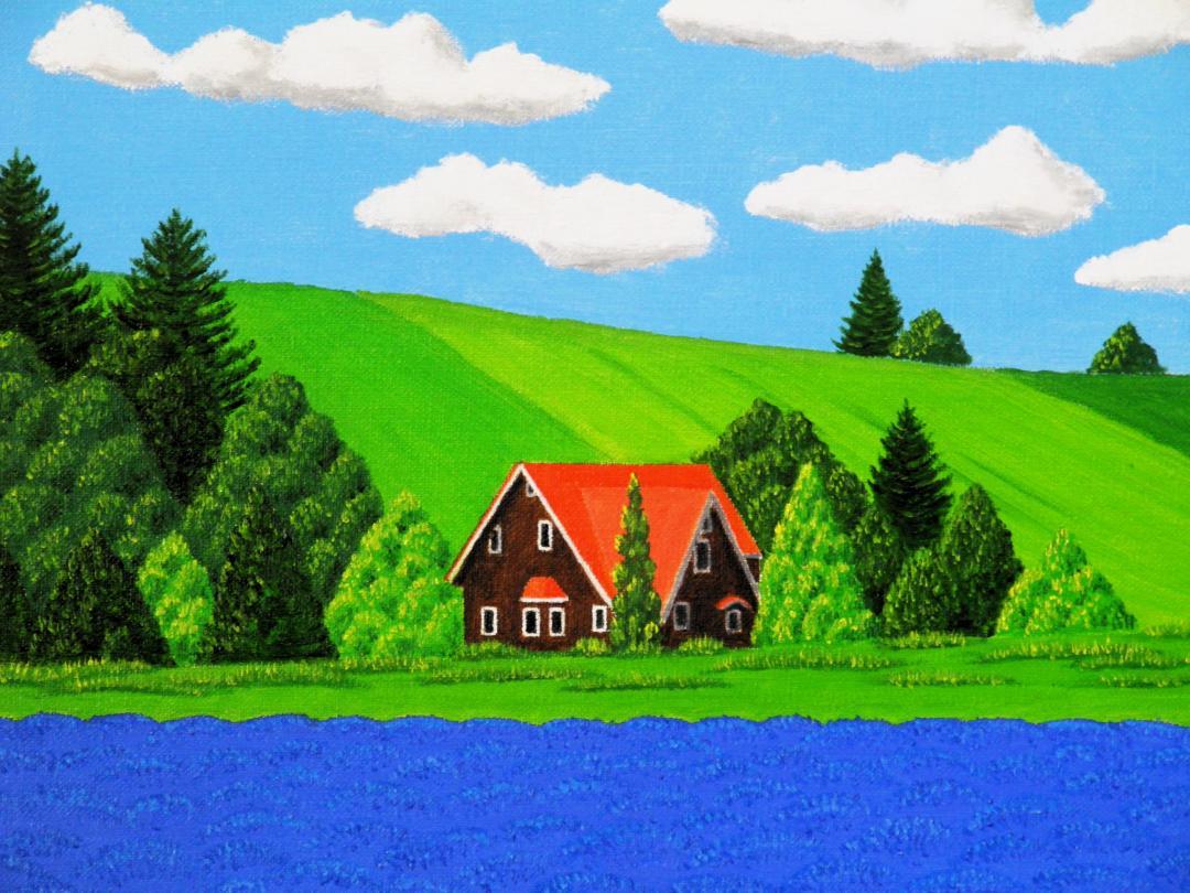 美瑛.赤い屋根の家 - FROM ARTIST