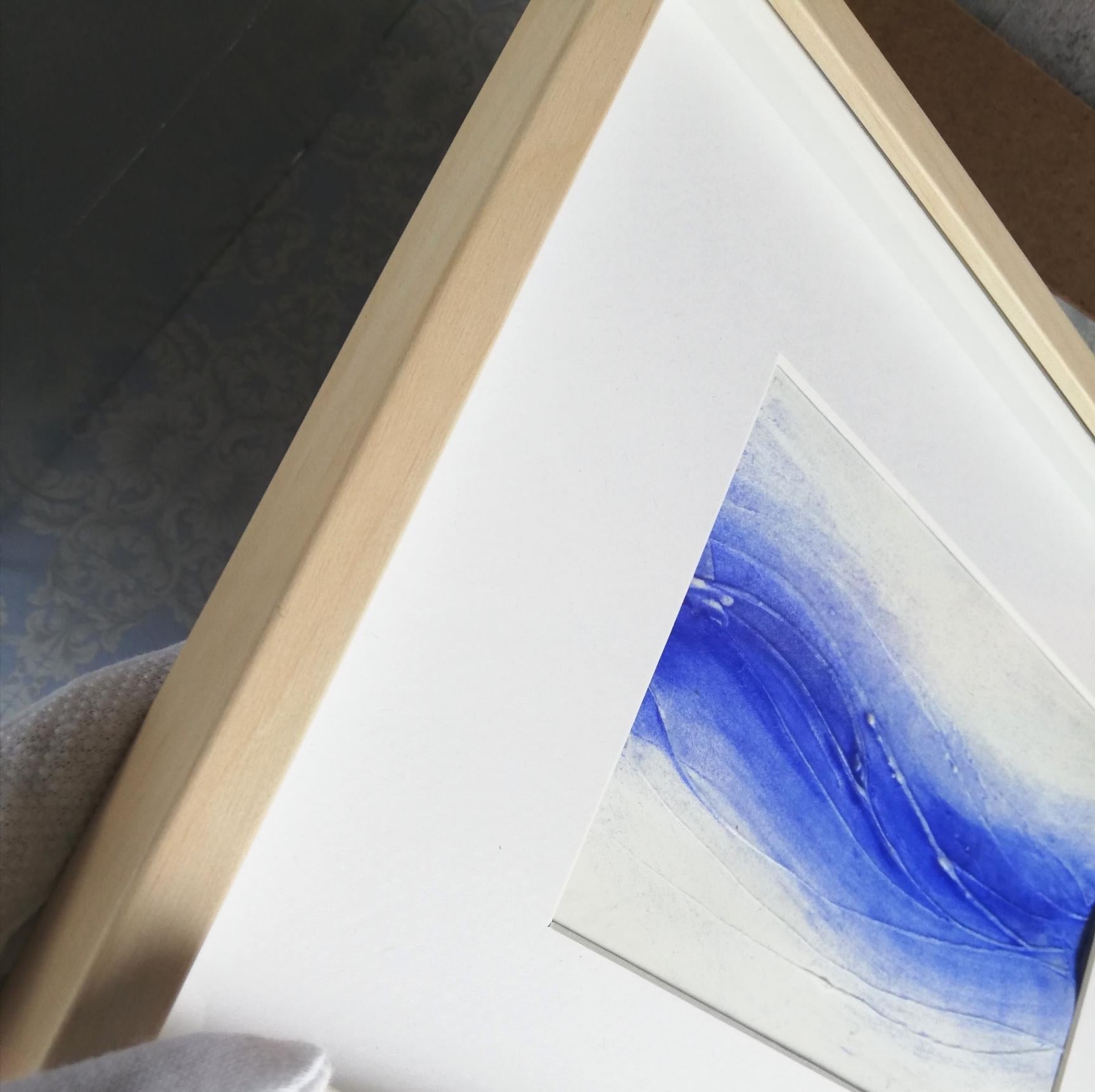 切り取られた波 青い流れと水の記憶 ヨコ - FROM ARTIST