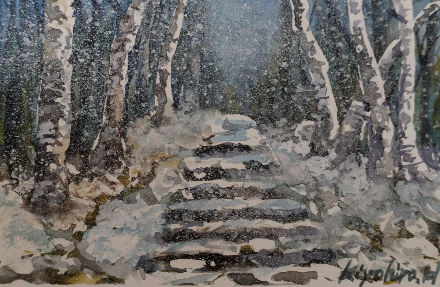 雪の遊歩道 - FROM ARTIST