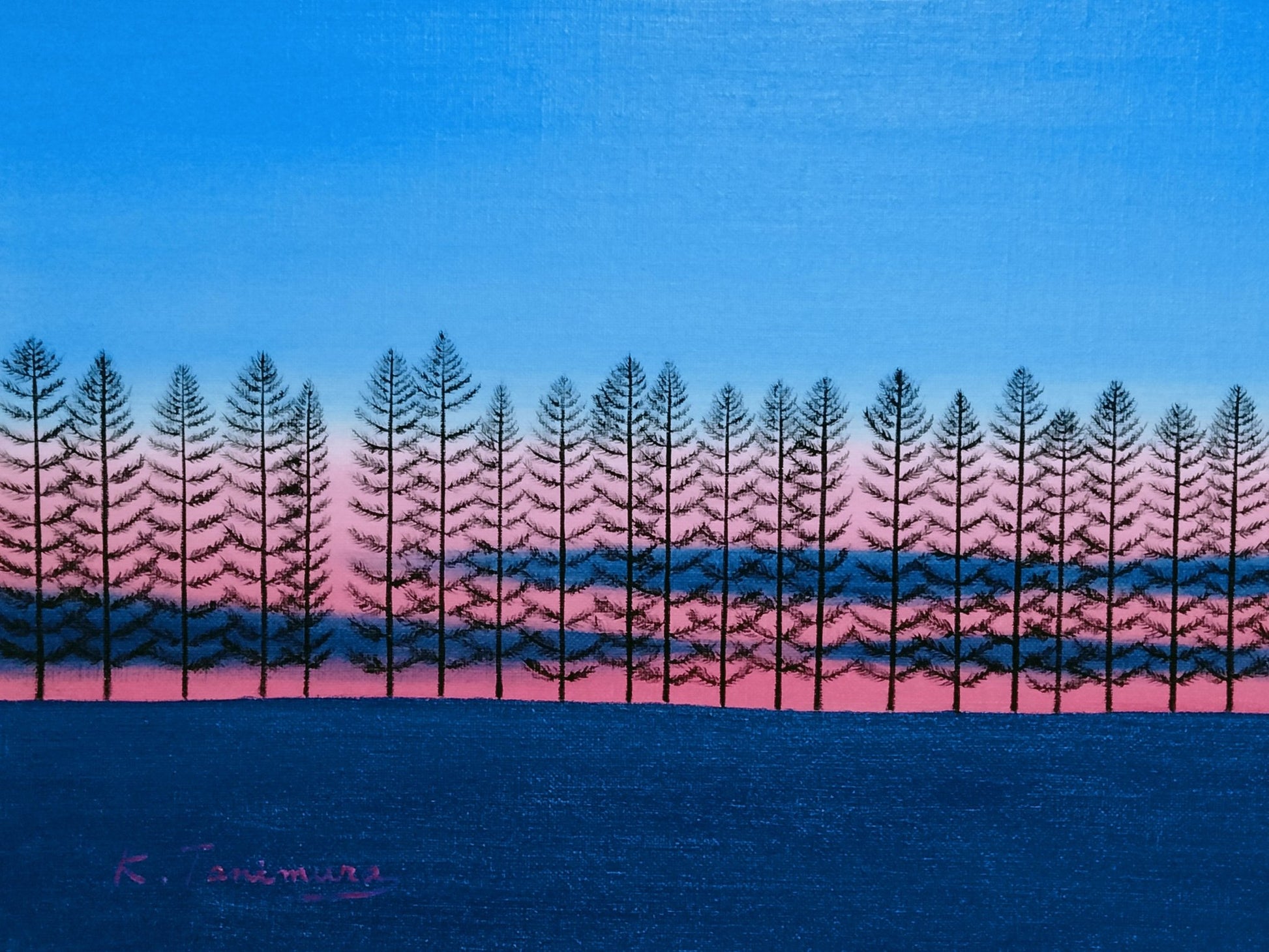 美瑛 夕暮れのマイルドセブンの丘 - FROM ARTIST
