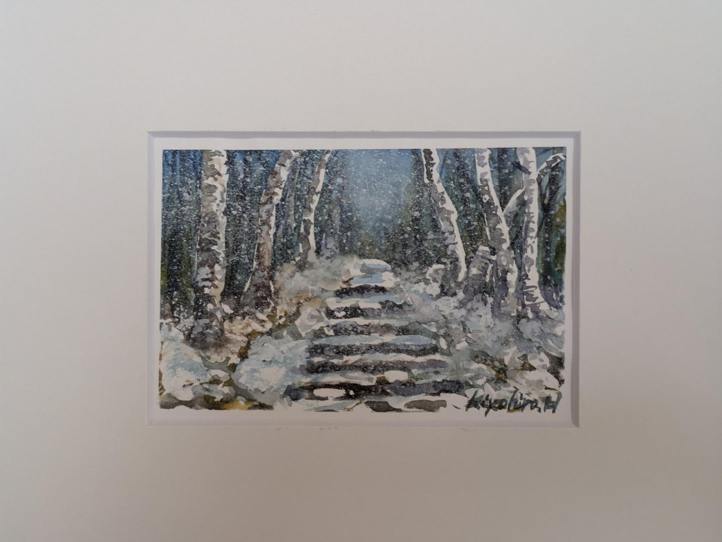 雪の遊歩道 - FROM ARTIST