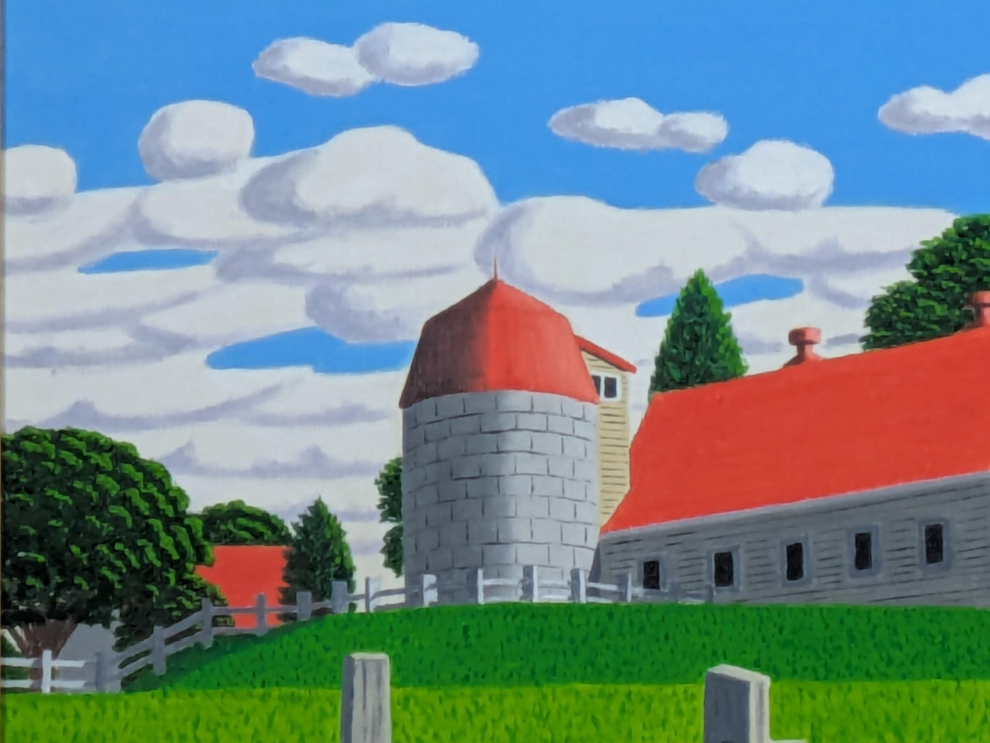 サイロのある牧場Ⅱ - FROM ARTIST