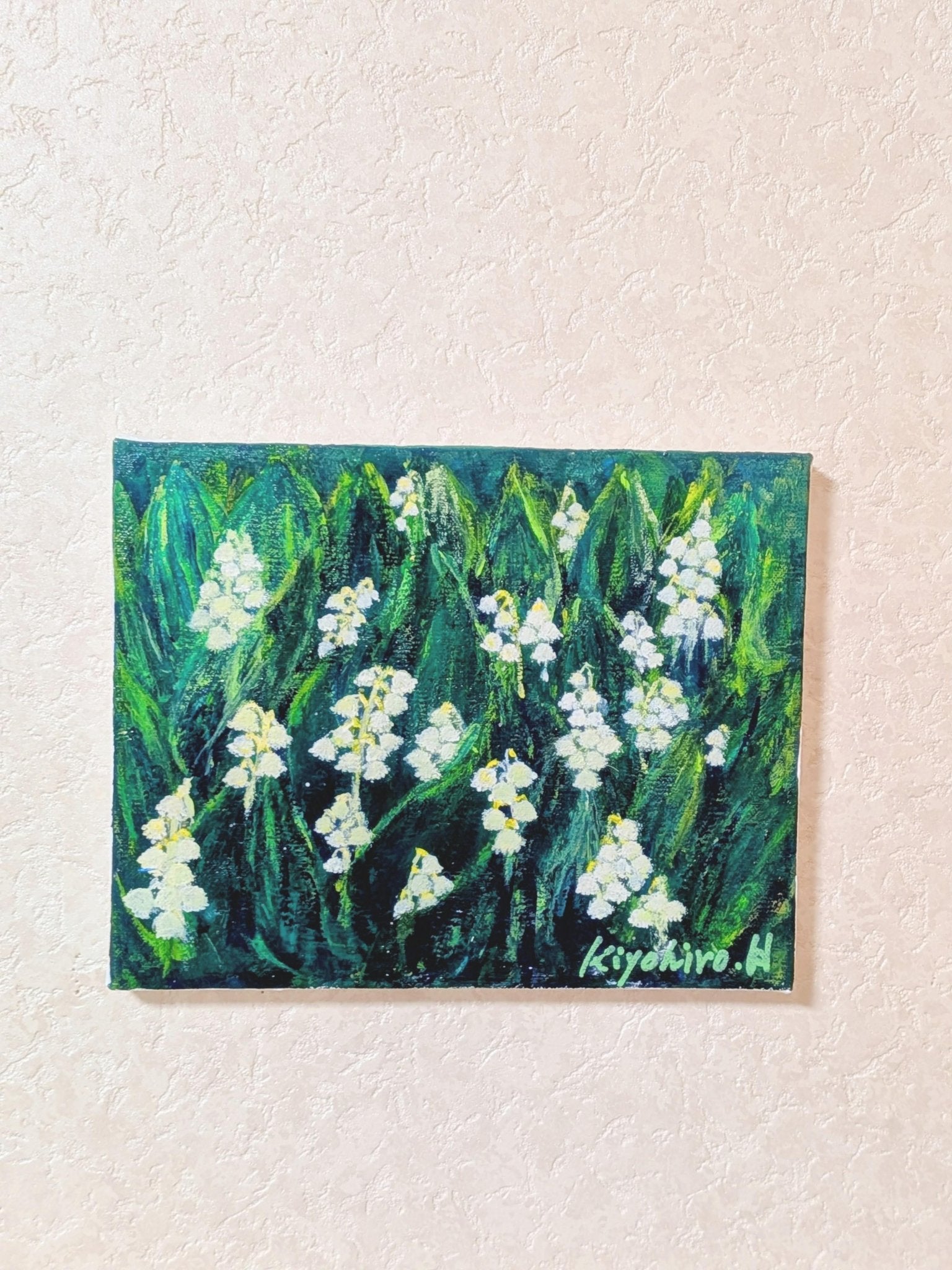 絵画の通販、購入ならFROM ARTIST/作品名：鈴蘭/作家名：KIYOHIRO HASEGAWA