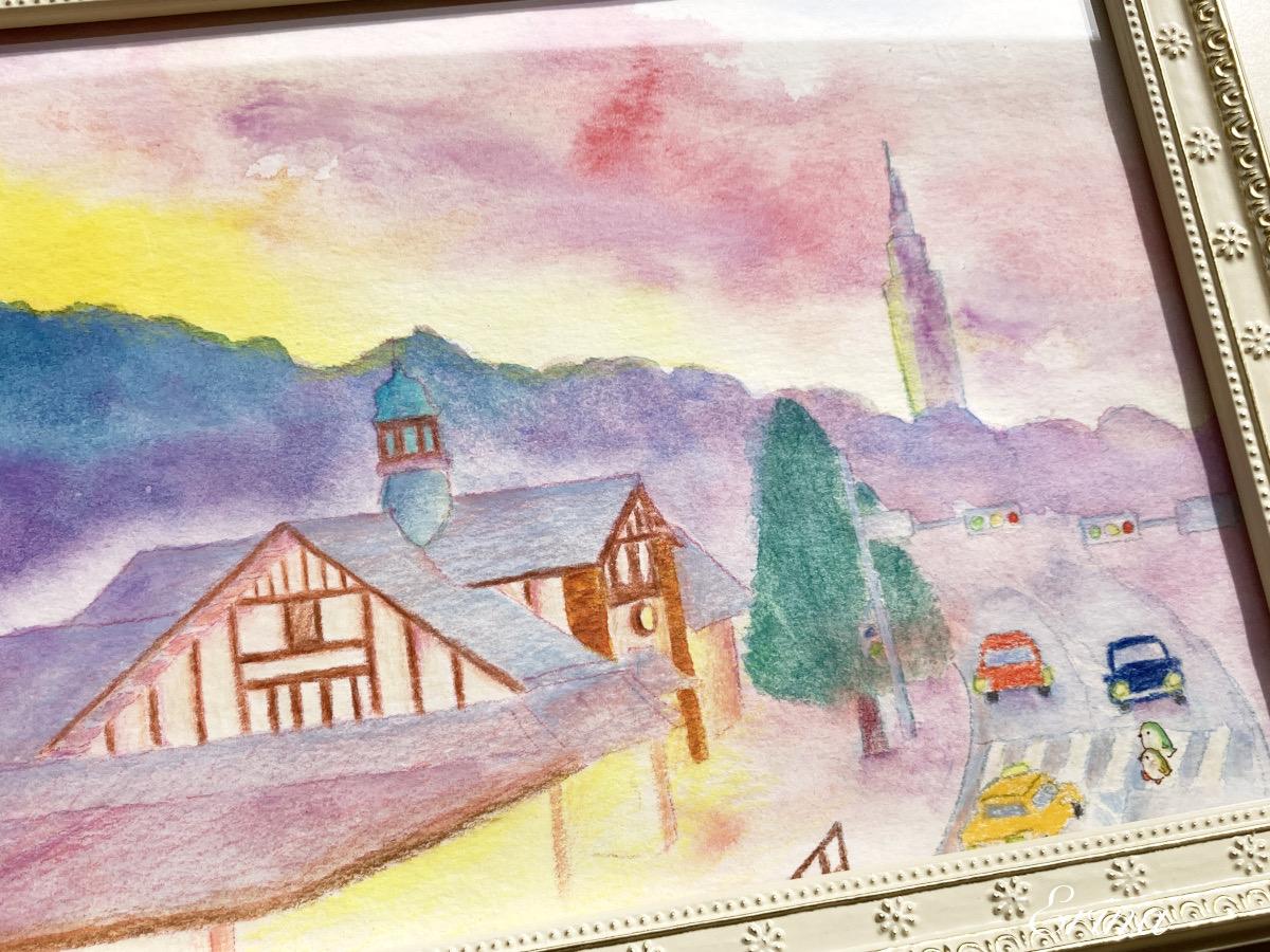旧原宿駅舎と夕暮れの風景 - FROM ARTIST