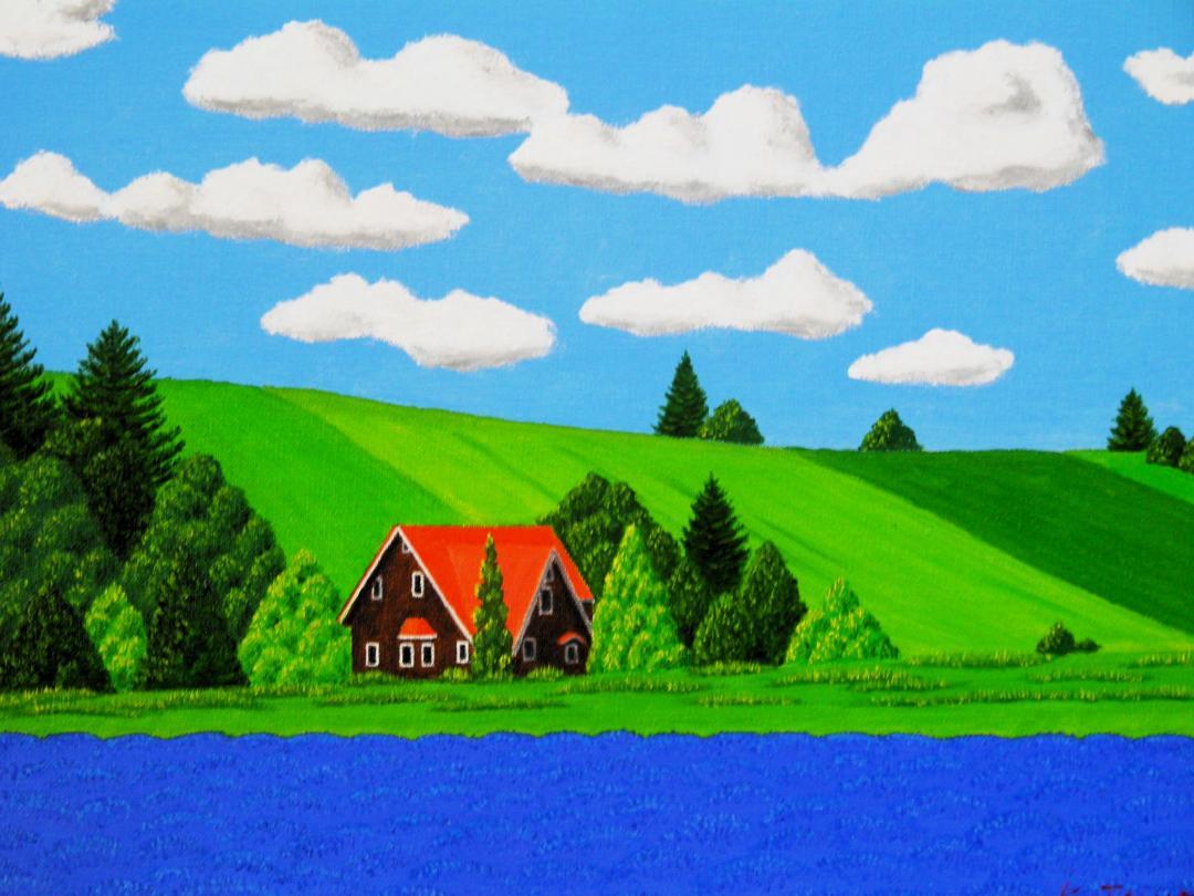 美瑛.赤い屋根の家 - FROM ARTIST