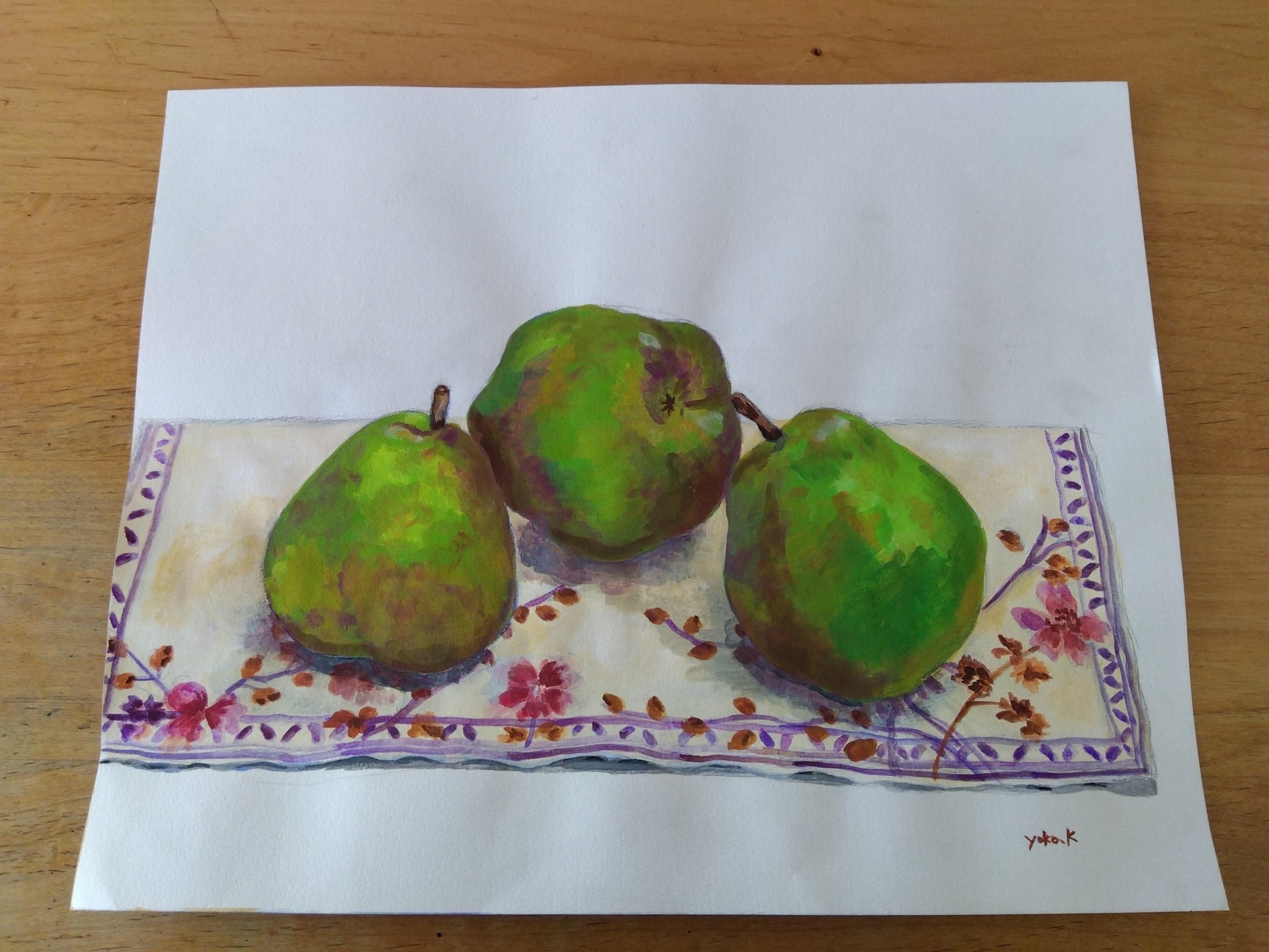 静物画 秋 - FROM ARTIST