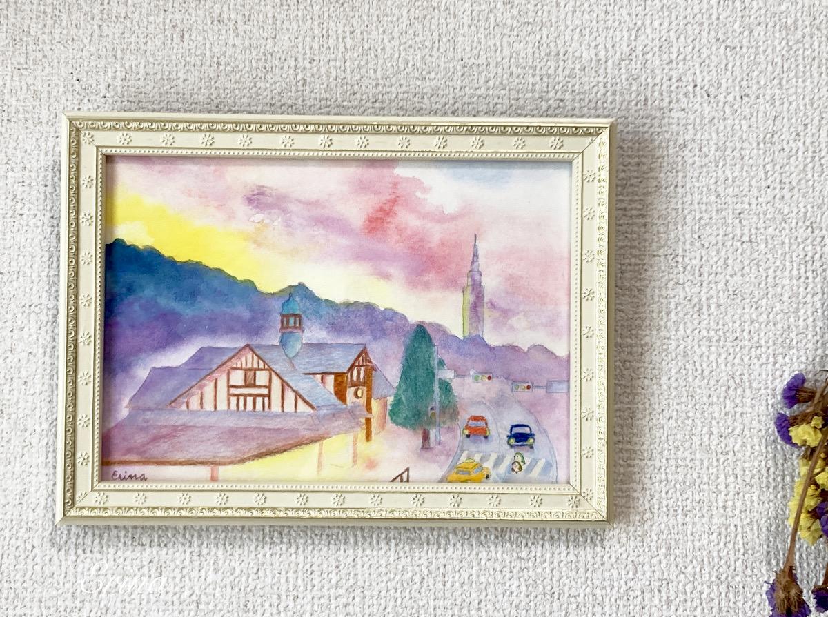 旧原宿駅舎と夕暮れの風景 - FROM ARTIST