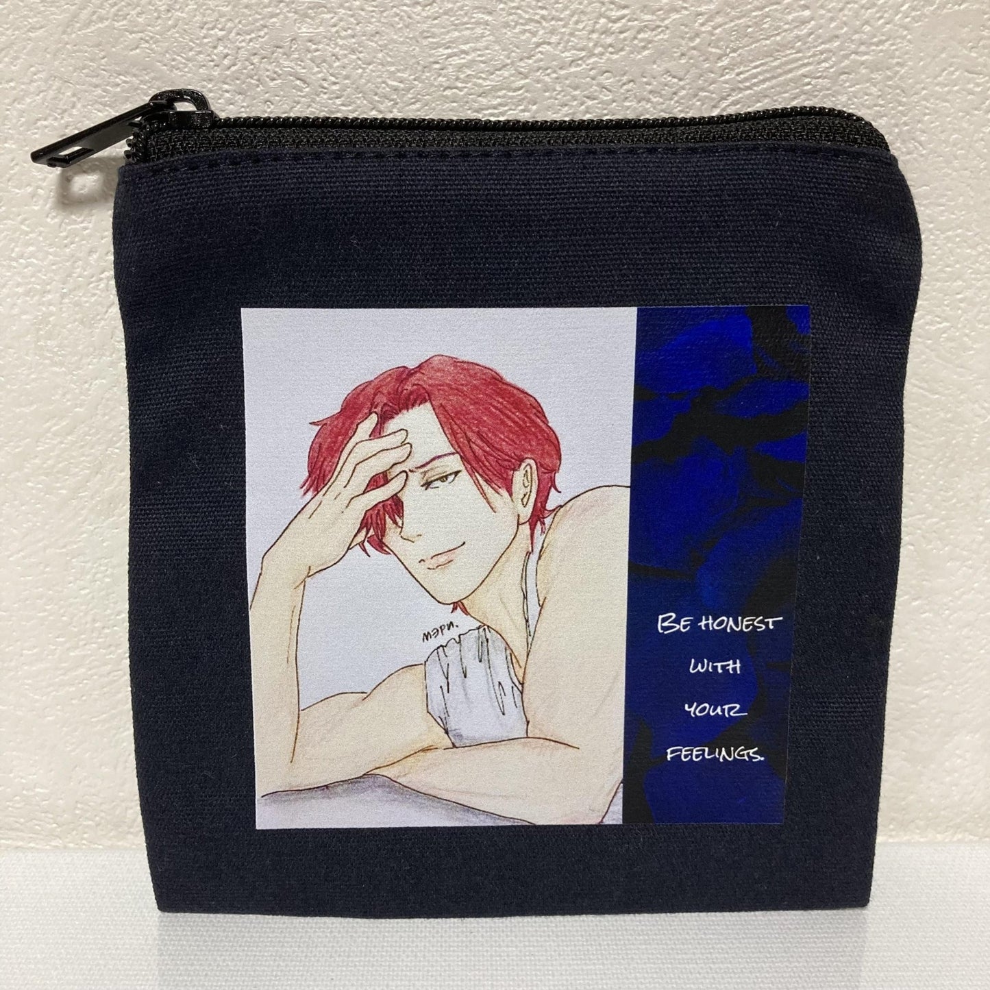 フラットポーチS(黒) - FROM ARTIST
