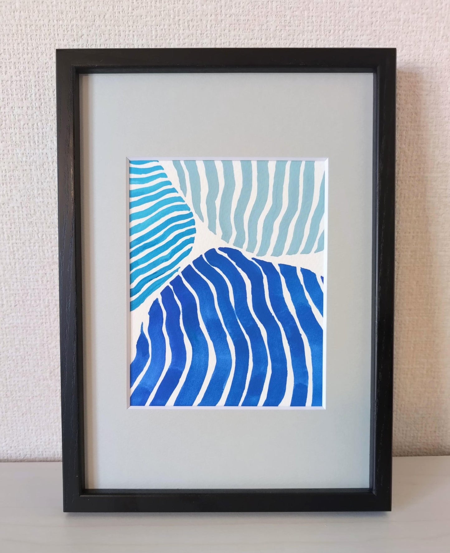 アクリルガッシュ 抽象画 『Stones No.2』 - FROM ARTIST
