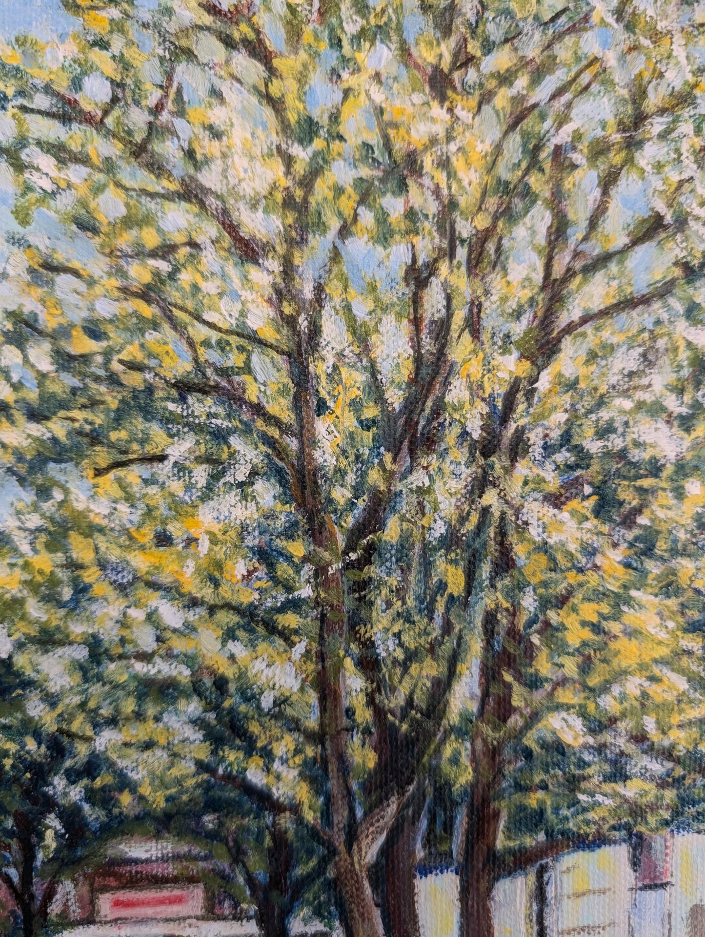 『晴れた午後、街角で(Sunny afternoon on the street)』 - FROM ARTIST