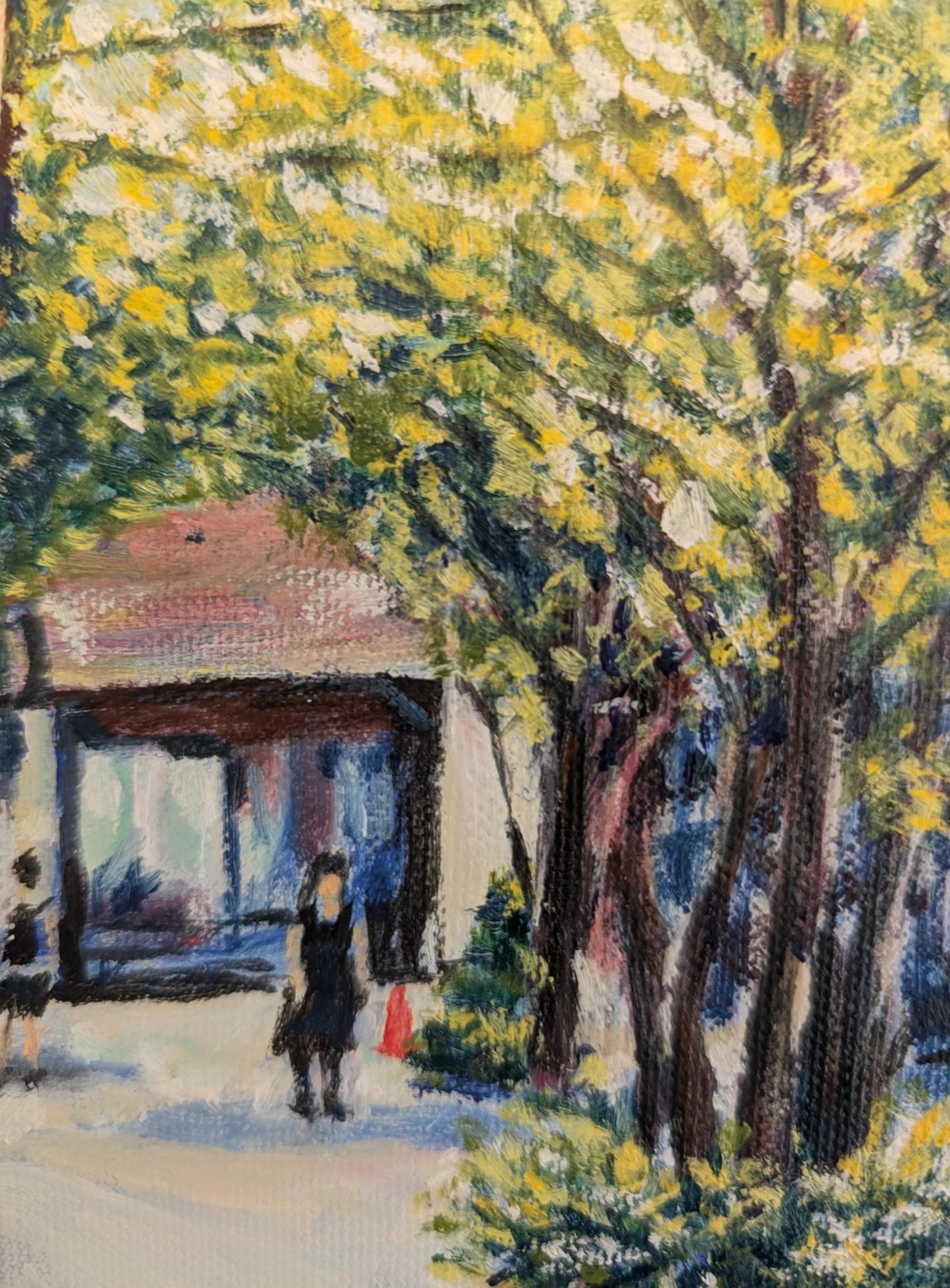 『晴れた午後、街角で(Sunny afternoon on the street)』 - FROM ARTIST