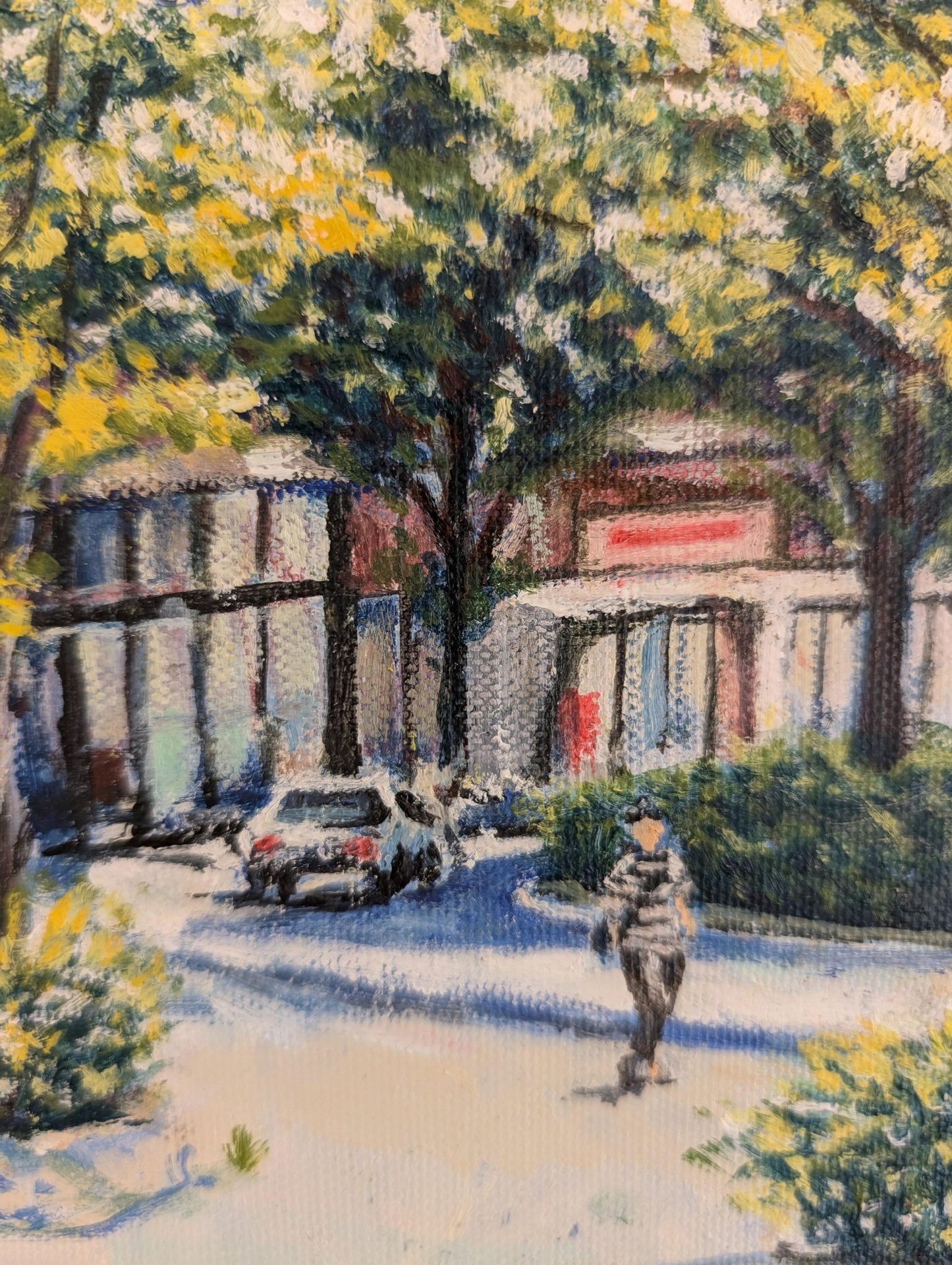 『晴れた午後、街角で(Sunny afternoon on the street)』 - FROM ARTIST