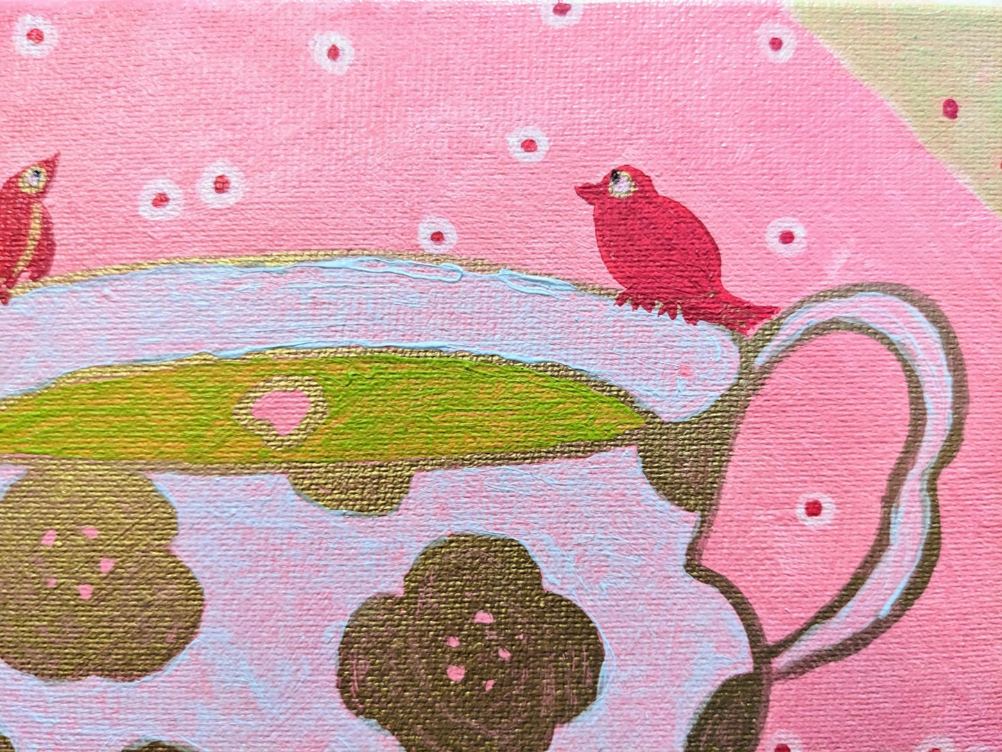 『春のティータイム(Tea time in spring)』 - FROM ARTIST