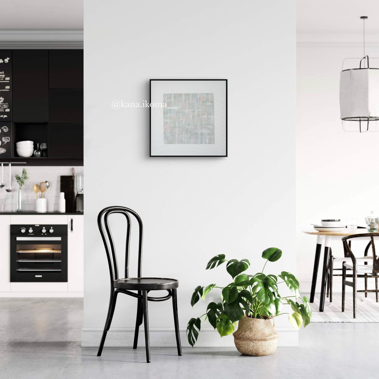 The modern spring greenery - frame - FROM ARTIST