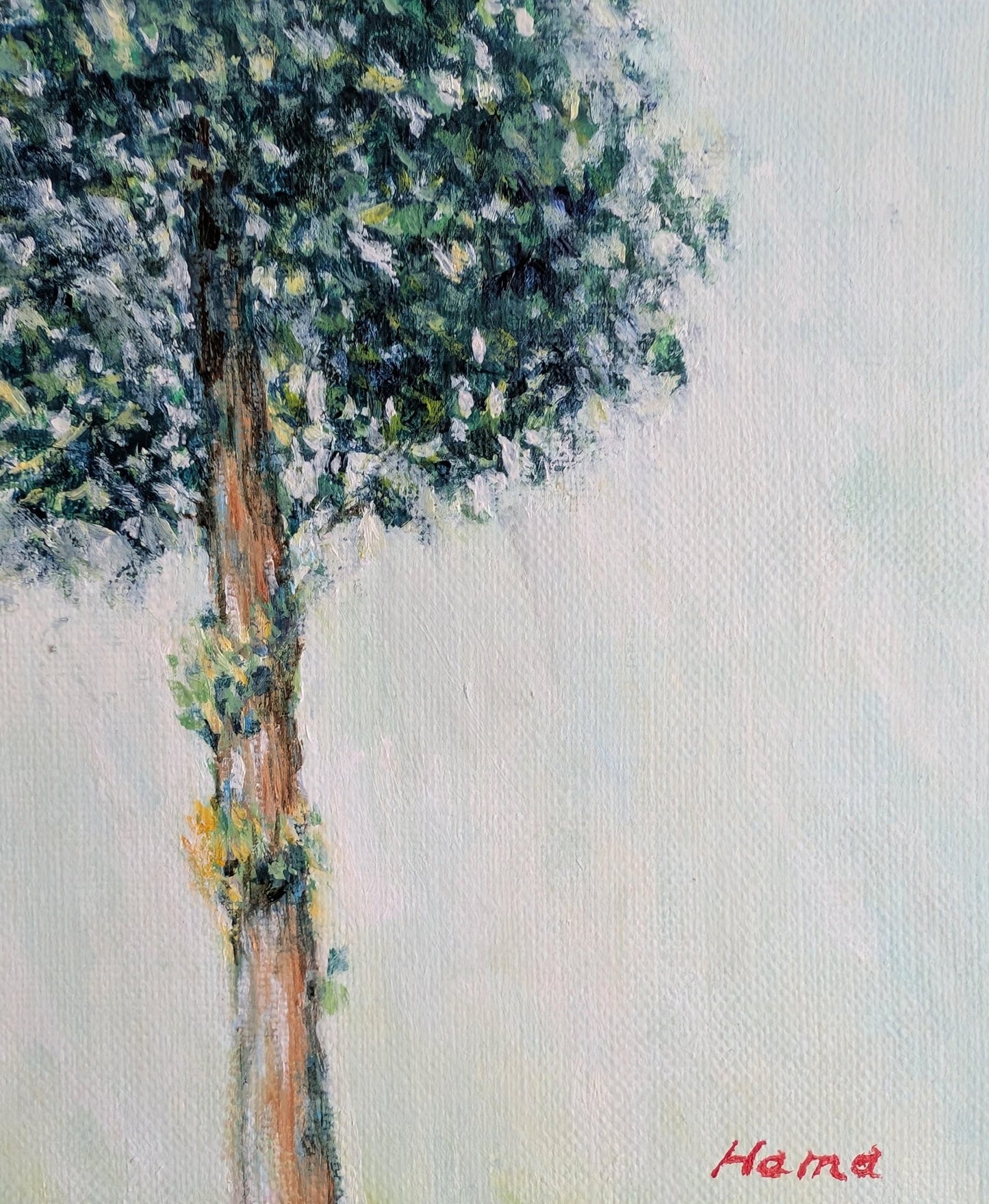『風に立つ木(The tree in wind)』 - FROM ARTIST