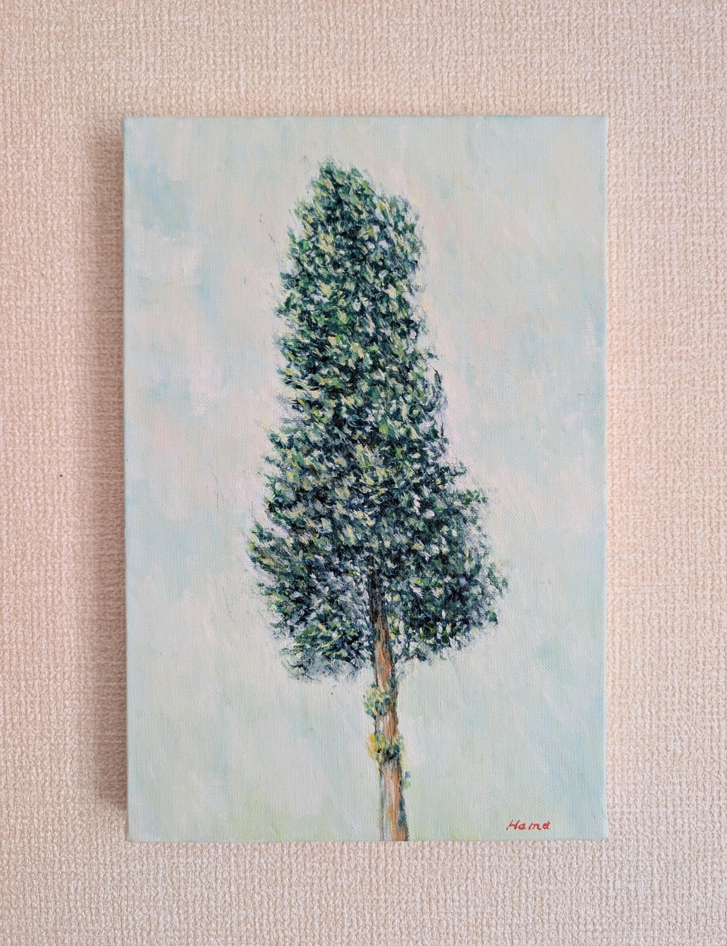 『風に立つ木(The tree in wind)』 - FROM ARTIST