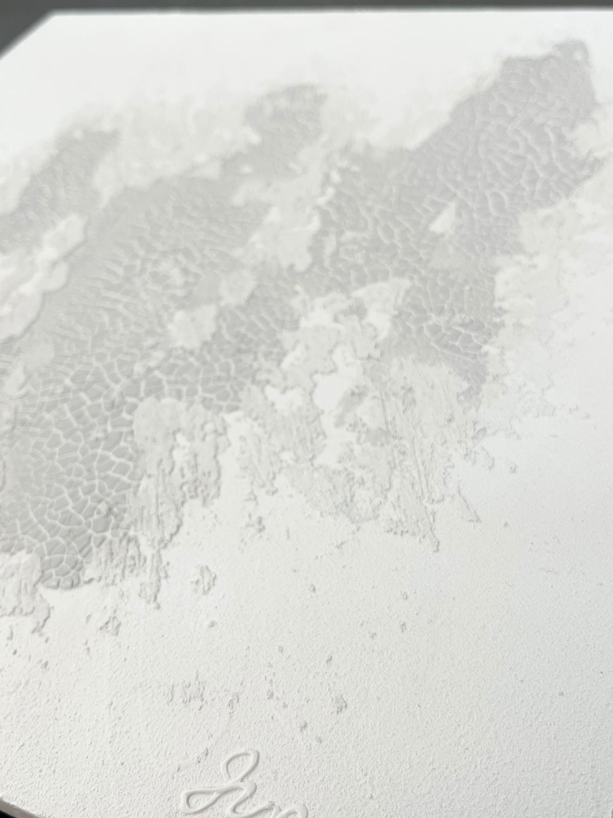 white crazing - FROM ARTIST