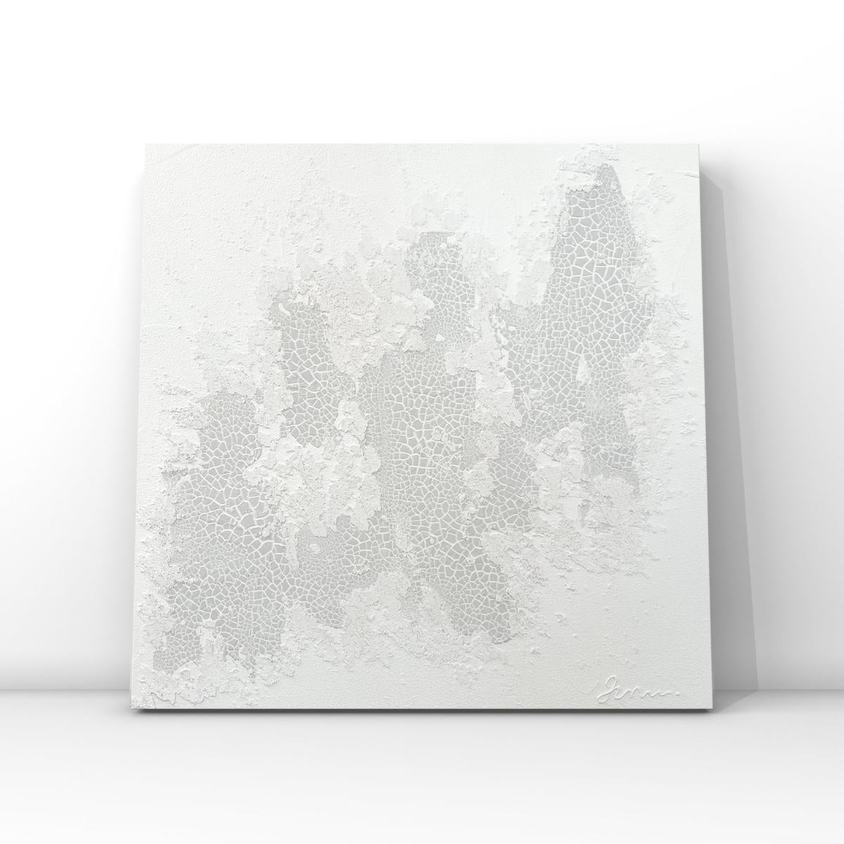 white crazing - FROM ARTIST