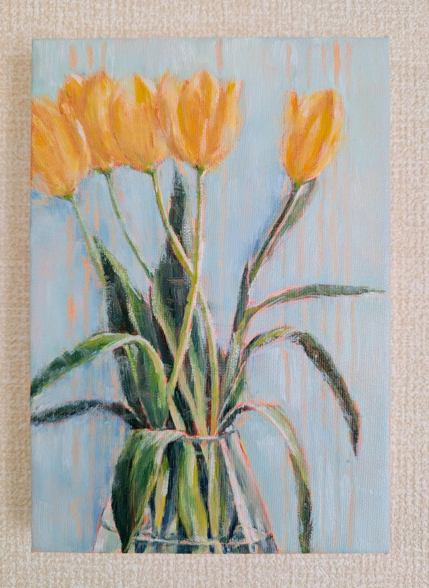 『黄色いチューリップ(Yellow tulips)』 - FROM ARTIST