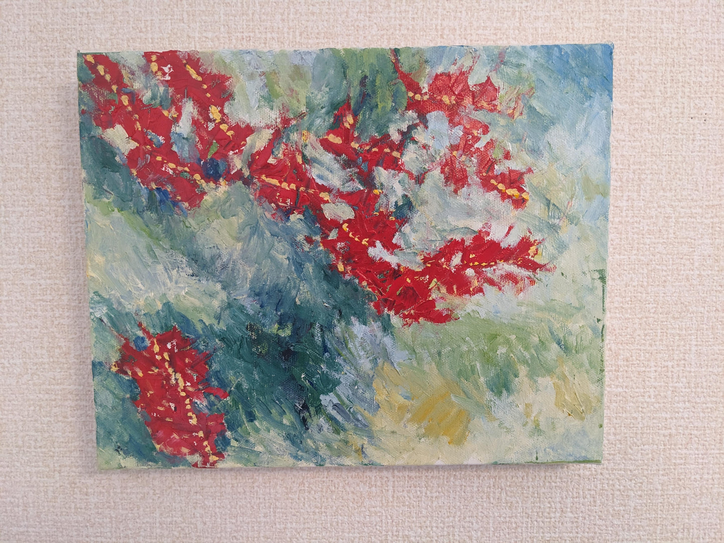 『ブラシの木 〜初夏の色〜(A bottlebrush tree 〜colours of this early summer〜)』 - FROM ARTIST