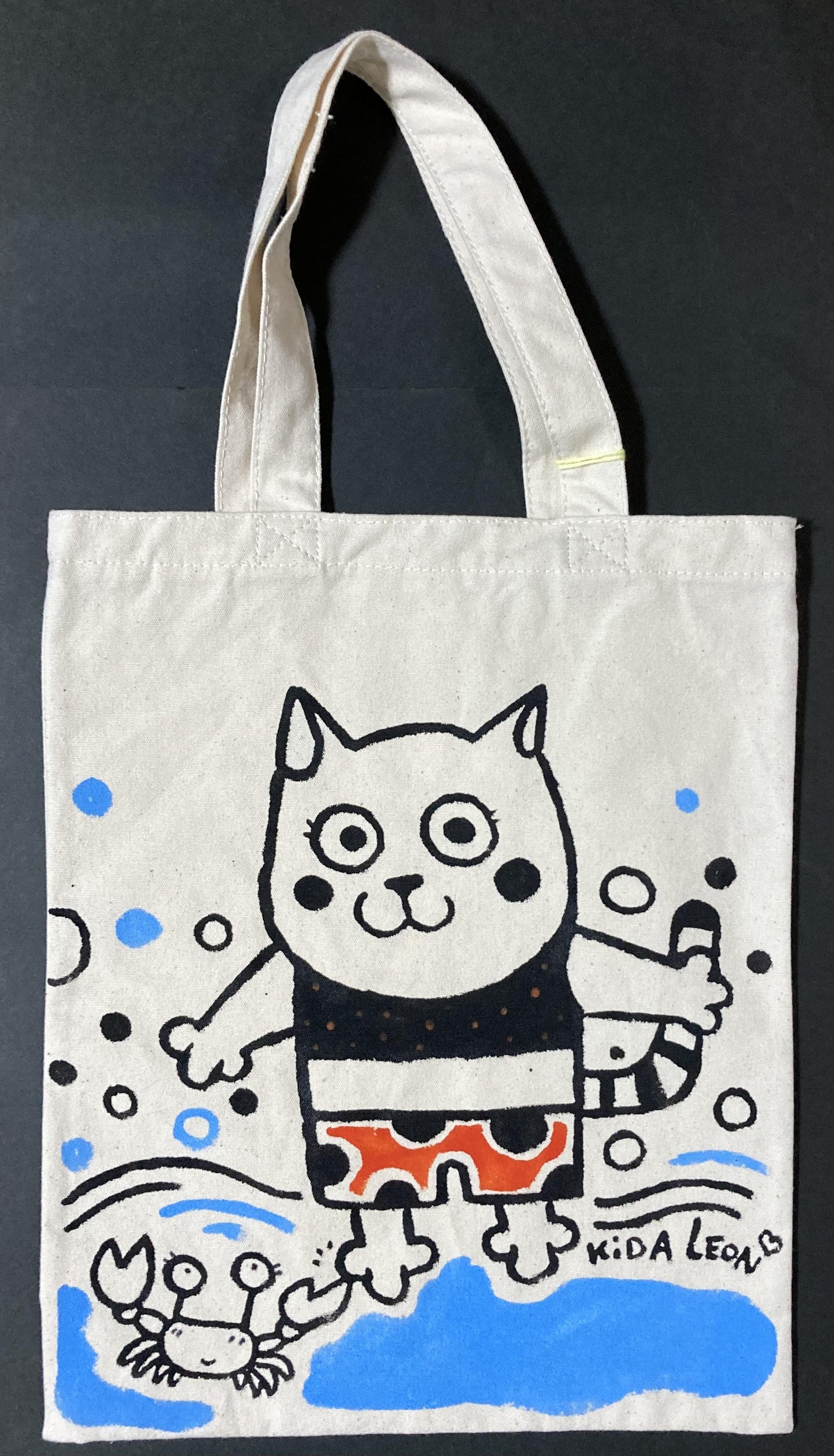 A4サイズ猫バック(ビーチ猫) - FROM ARTIST