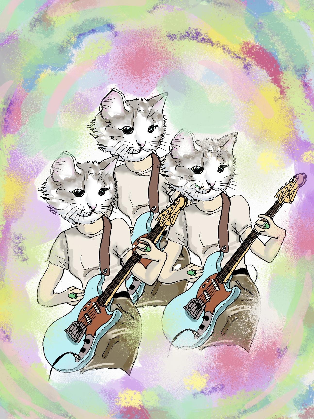 Cat'n'roll triplet - FROM ARTIST