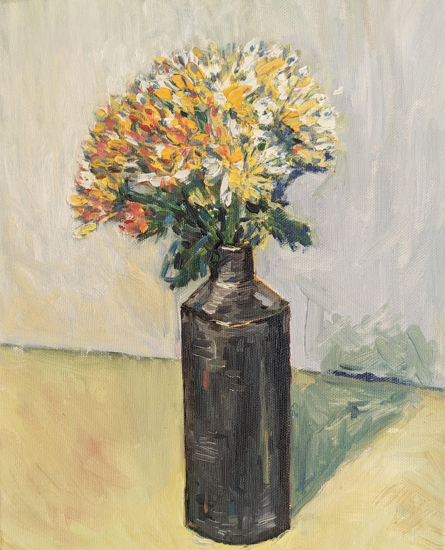 『畑の恵み 〜食用菊〜 (Edible chrysanthemum from the kitchen garden)』 - FROM ARTIST